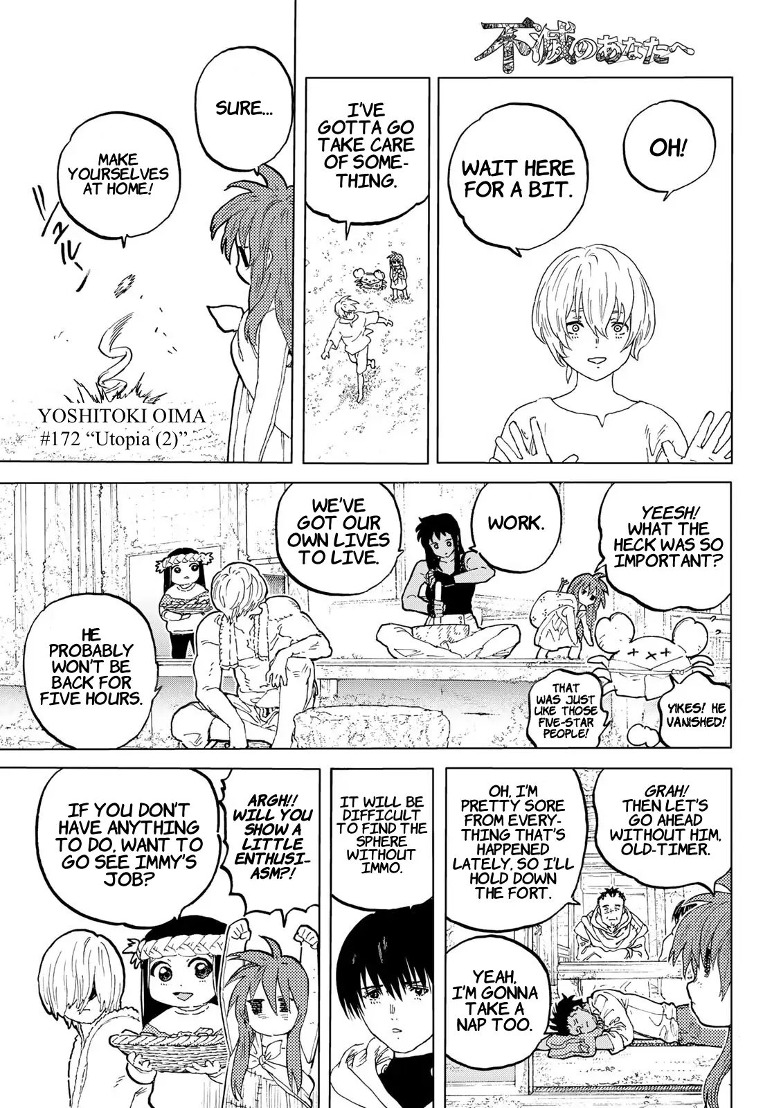 Read To Your Eternity ENGLISH Manga Online