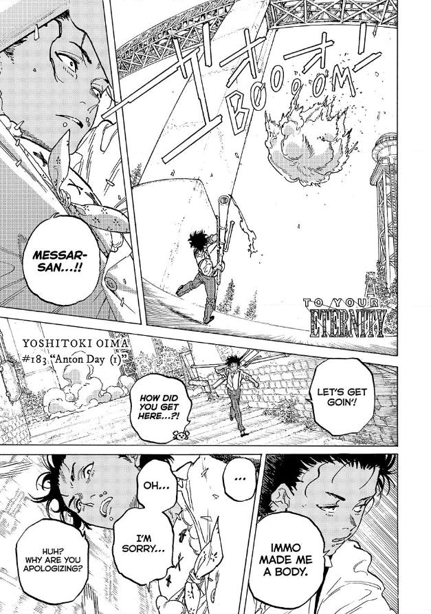 Read To Your Eternity ENGLISH Manga Online