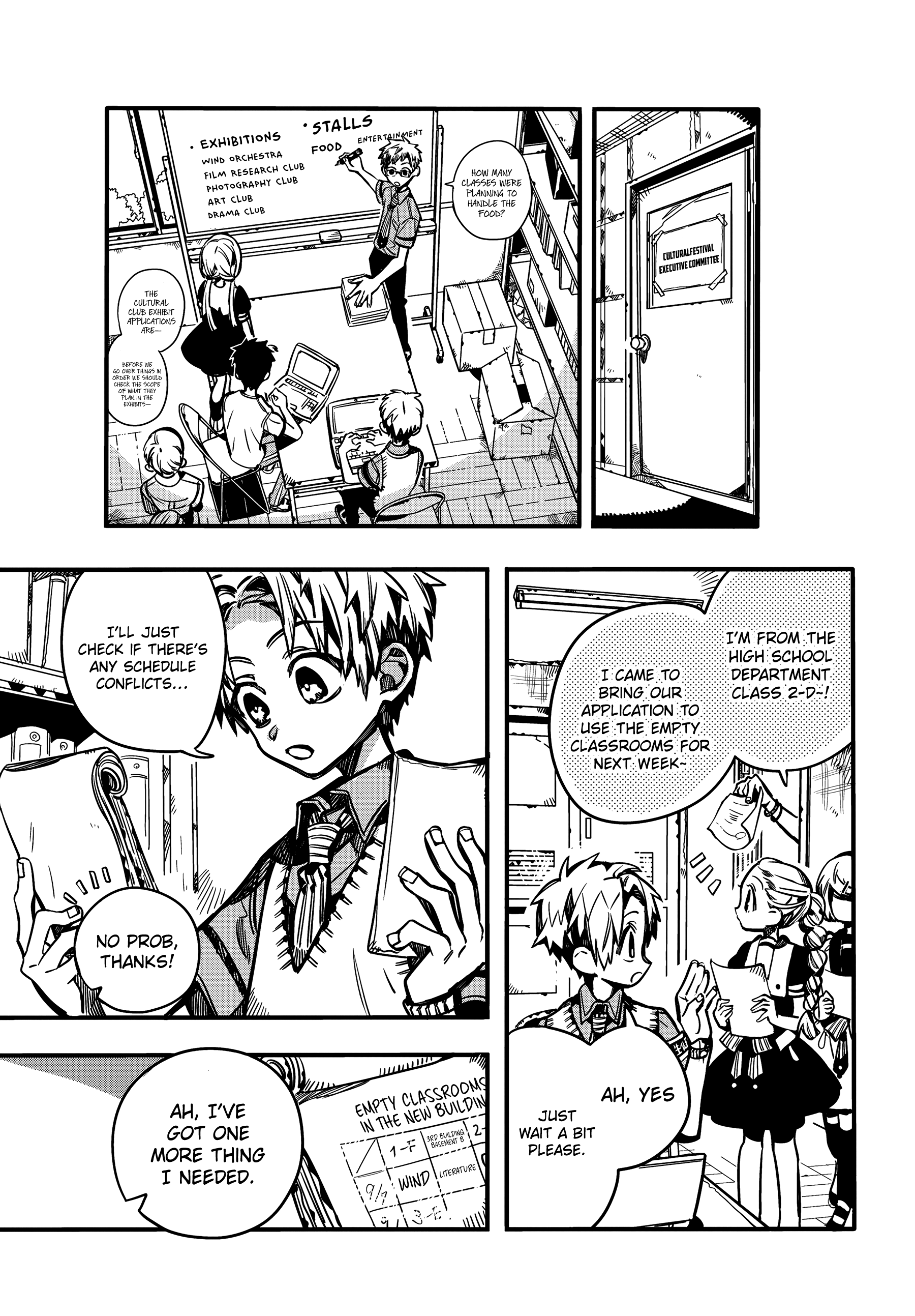 Read Toilet-Bound Hanako-kun ENGLISH Manga Online