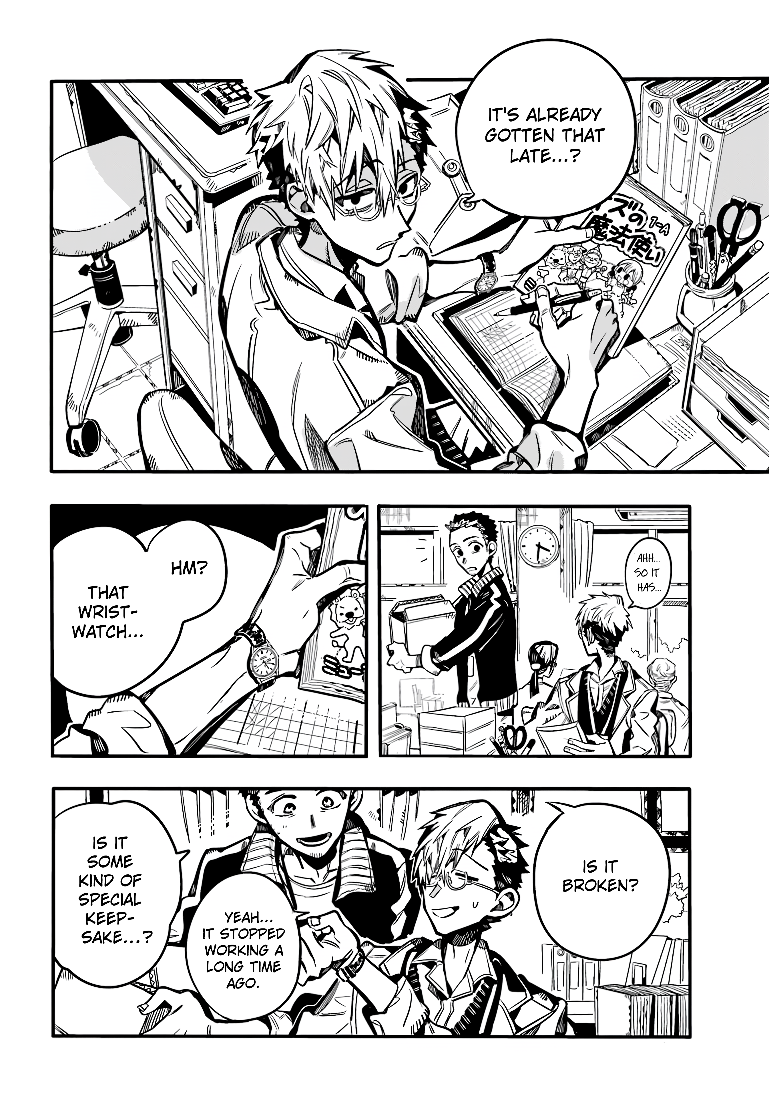 Read Toilet-Bound Hanako-kun ENGLISH Manga Online