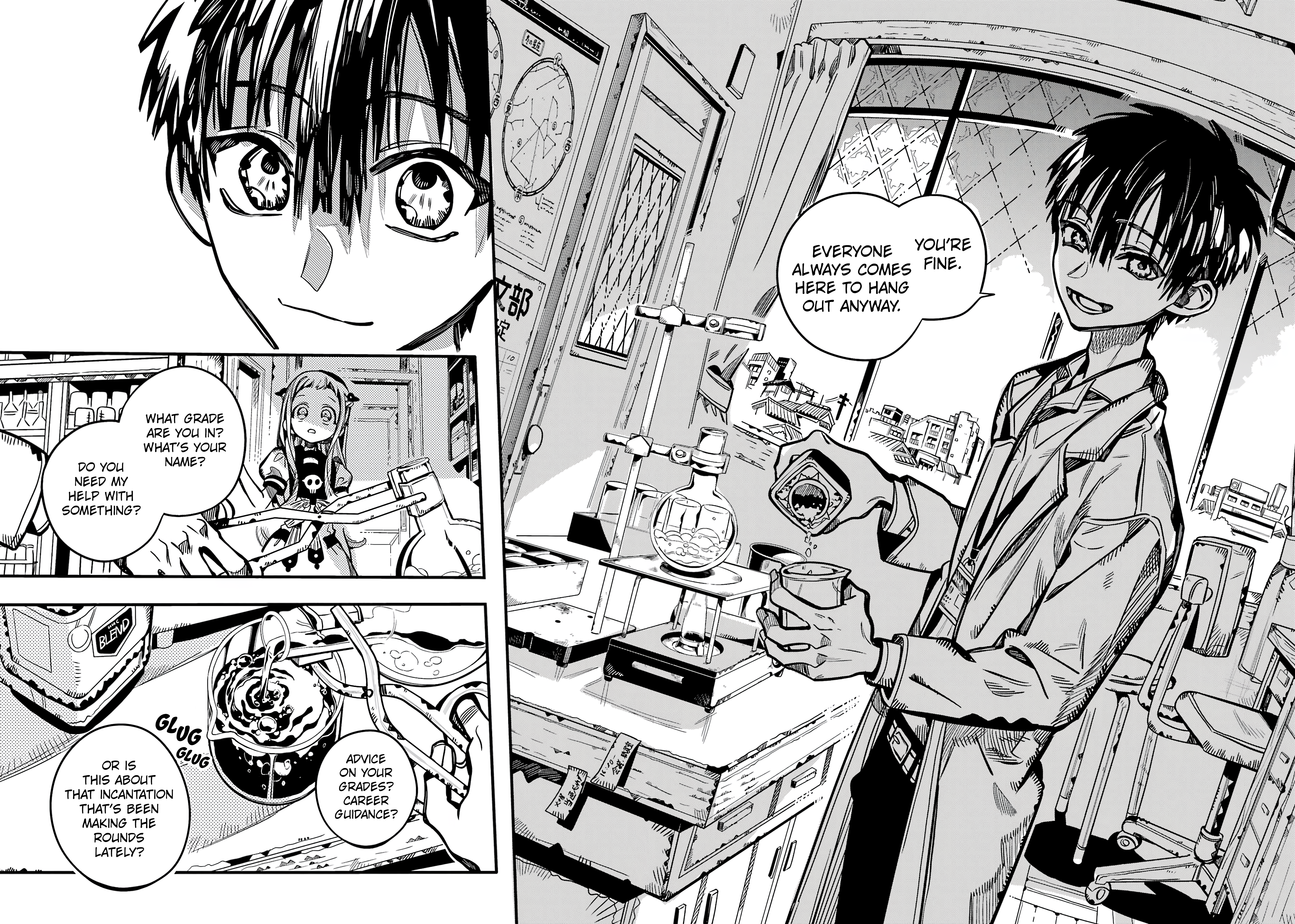 Read Toilet-Bound Hanako-kun ENGLISH Manga Online
