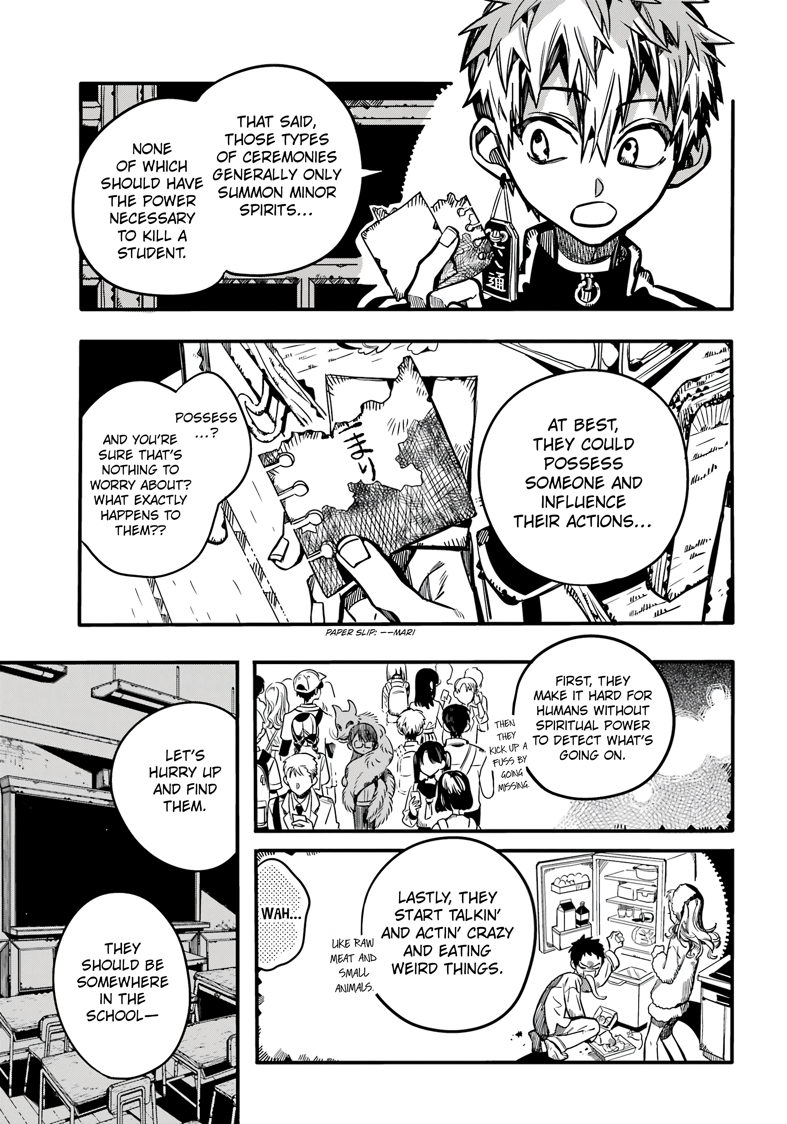 Read Toilet-Bound Hanako-kun ENGLISH Manga Online