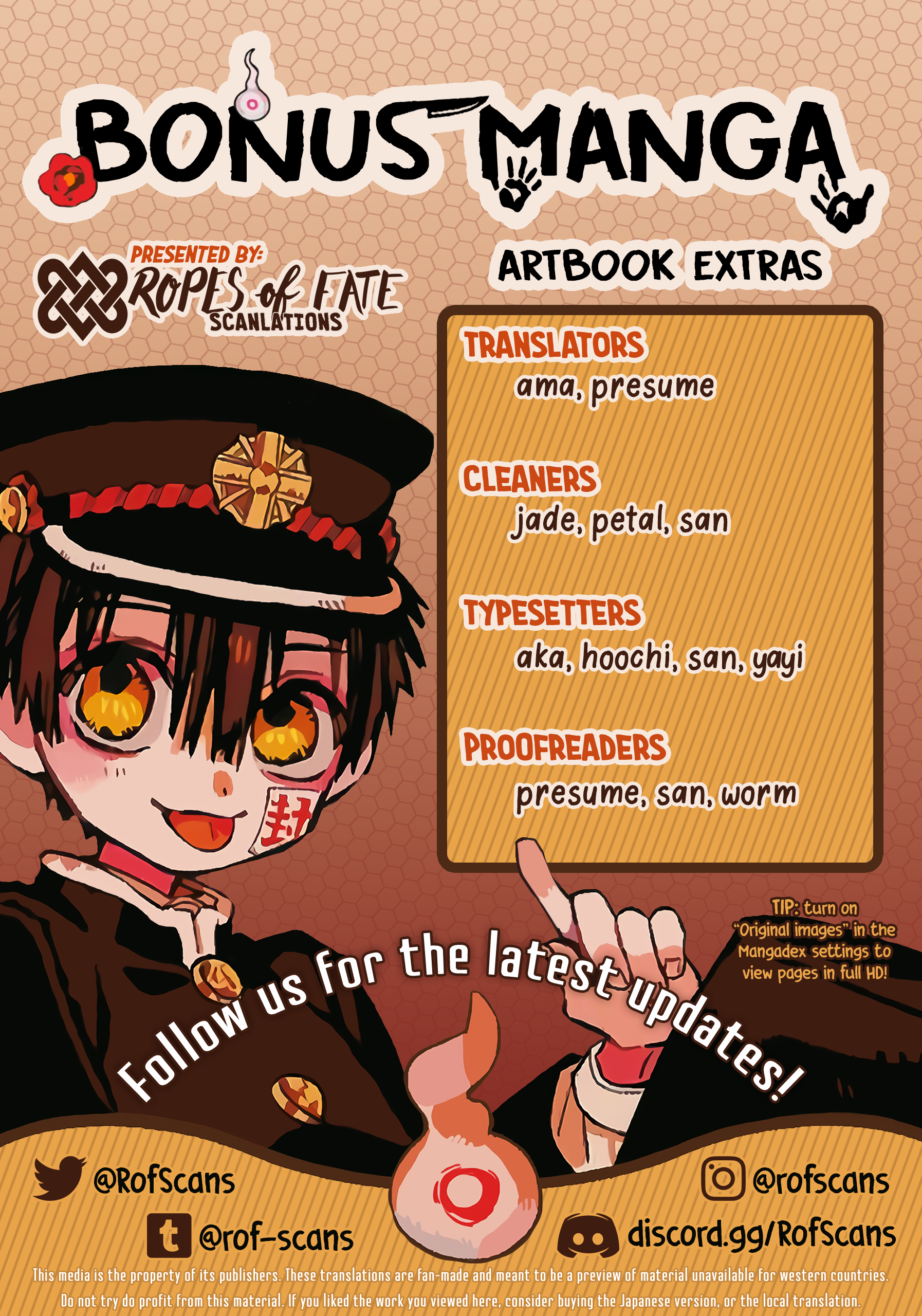 Read Toilet-Bound Hanako-kun ENGLISH Manga Online