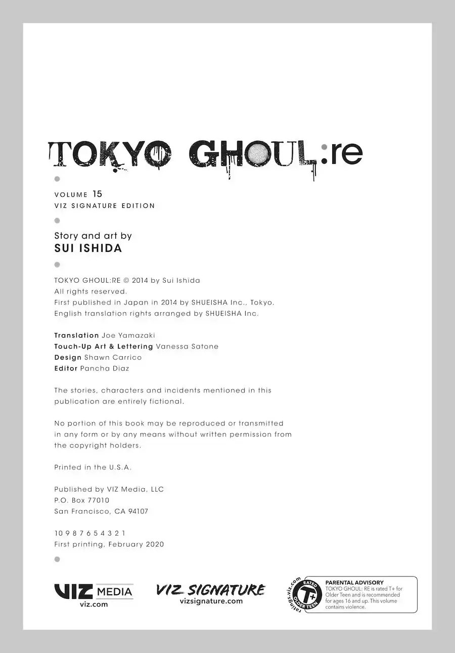 Read Tokyo Ghoul_re ENGLISH Manga Online