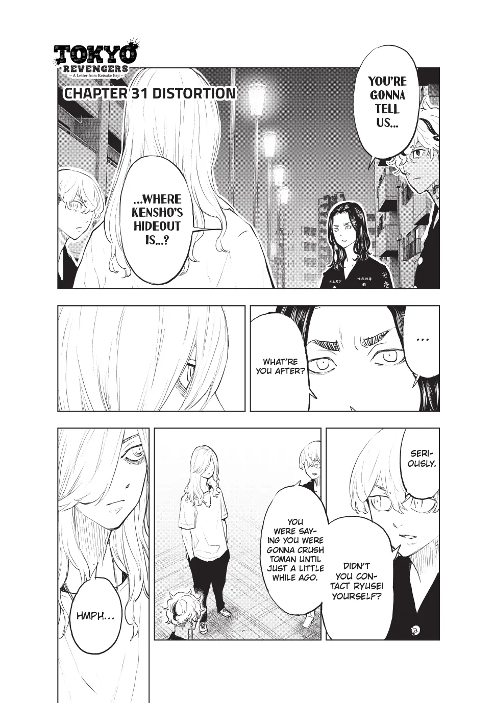 Read Tokyo Revengers_ A Letter from Keisuke Baji ENGLISH Manga Online