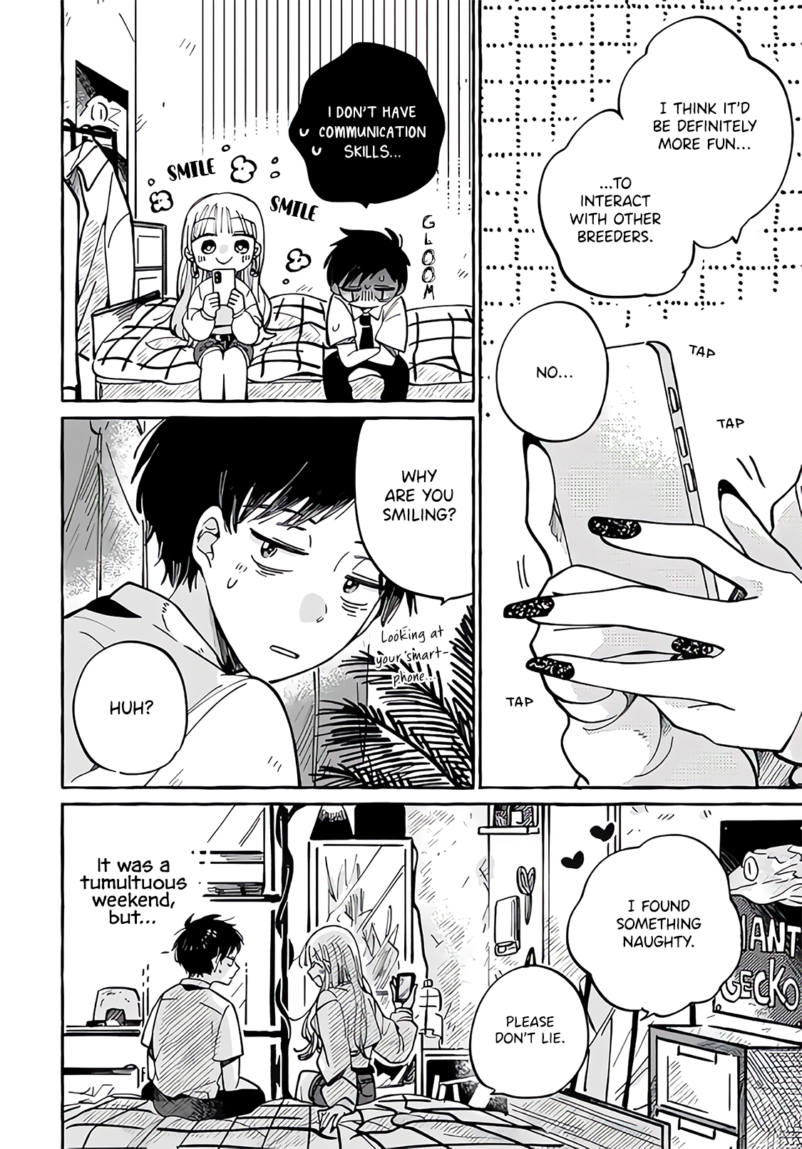 Read Tonari no Hachuurui-kun ENGLISH Manga Online