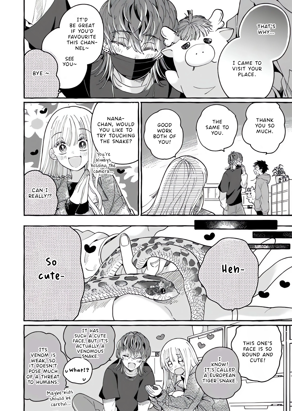 Read Tonari no Hachuurui-kun ENGLISH Manga Online