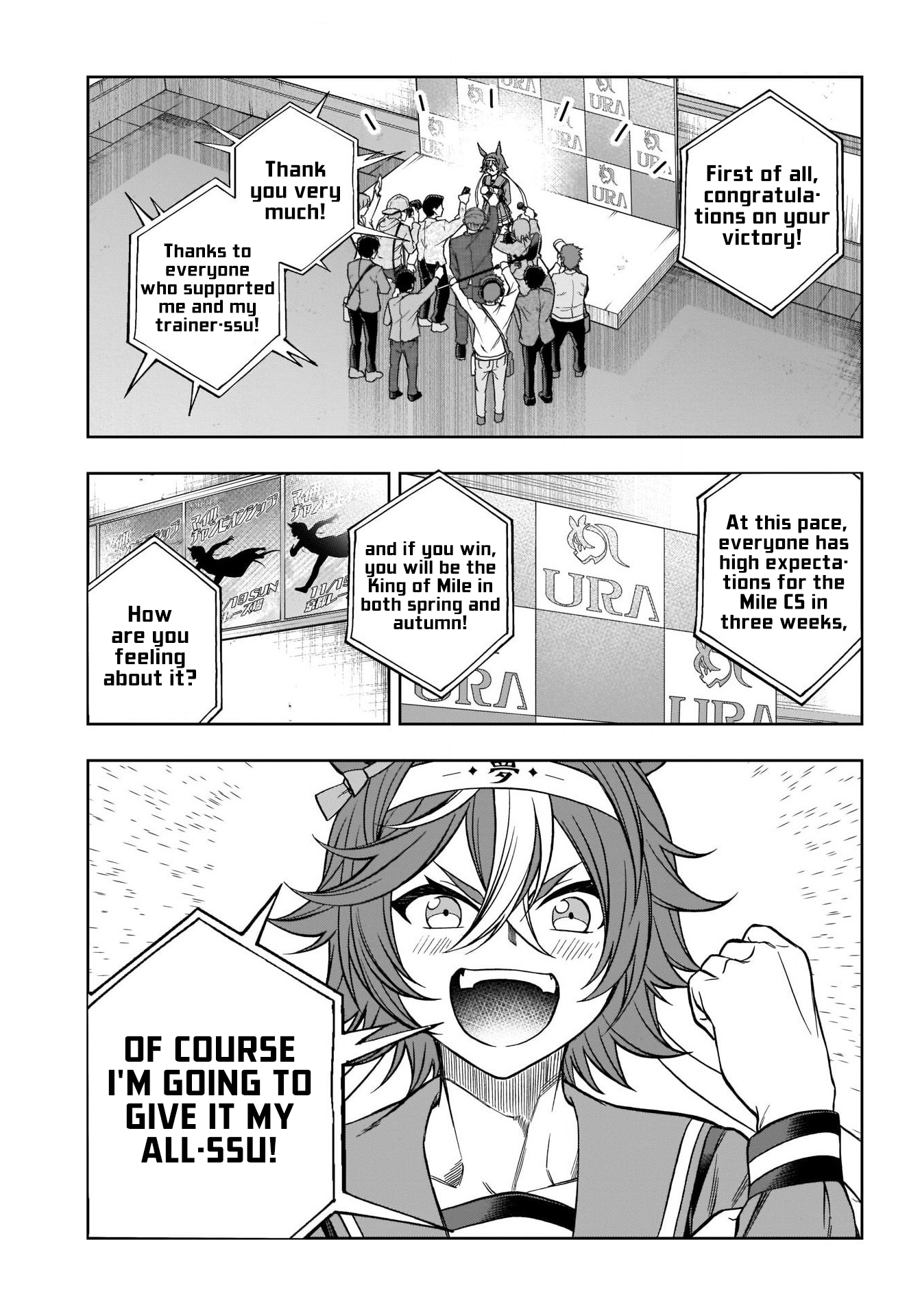 Read Uma Musume Cinderella Gray ENGLISH Manga Online