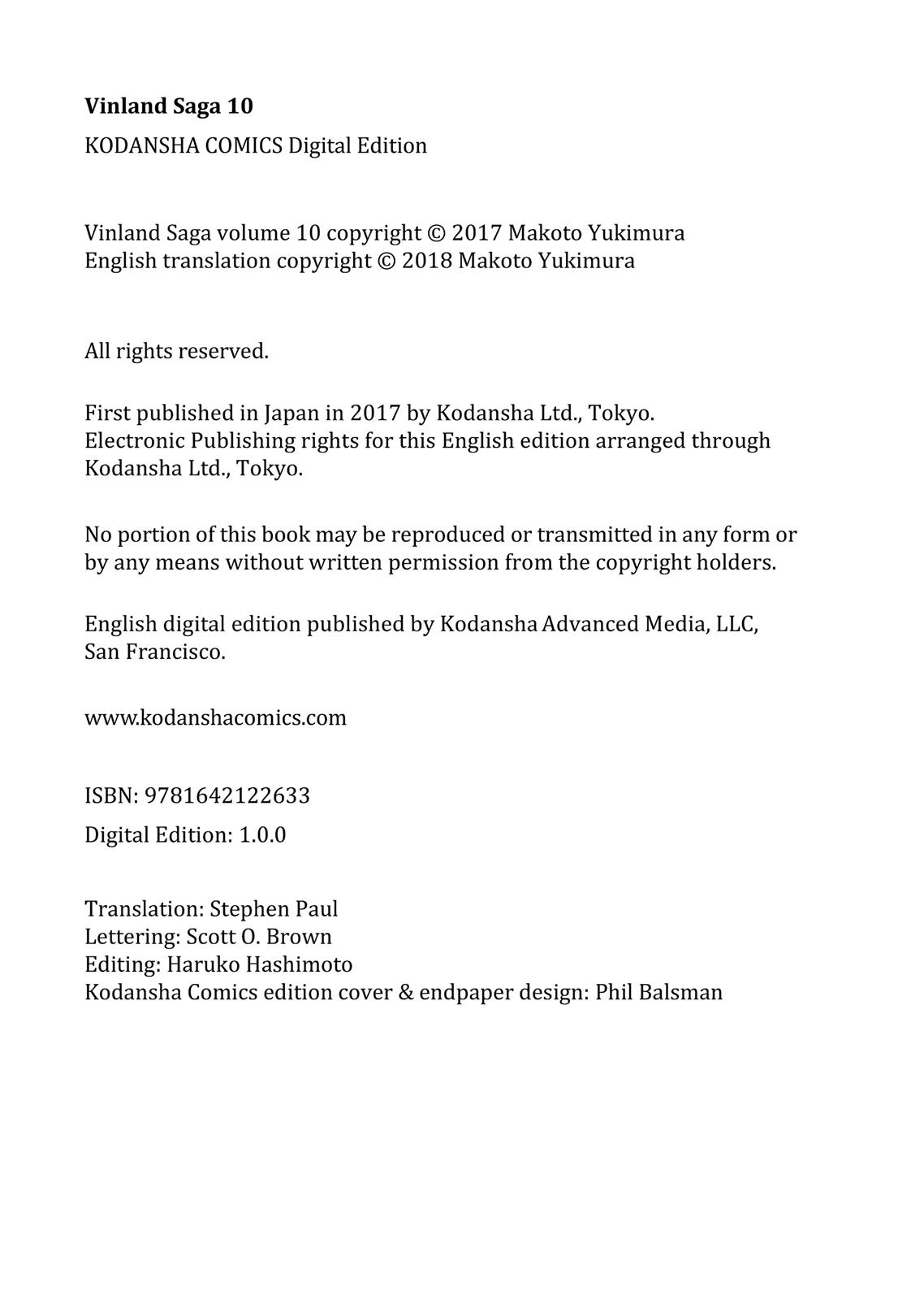 Read Vinland Saga ENGLISH Manga Online