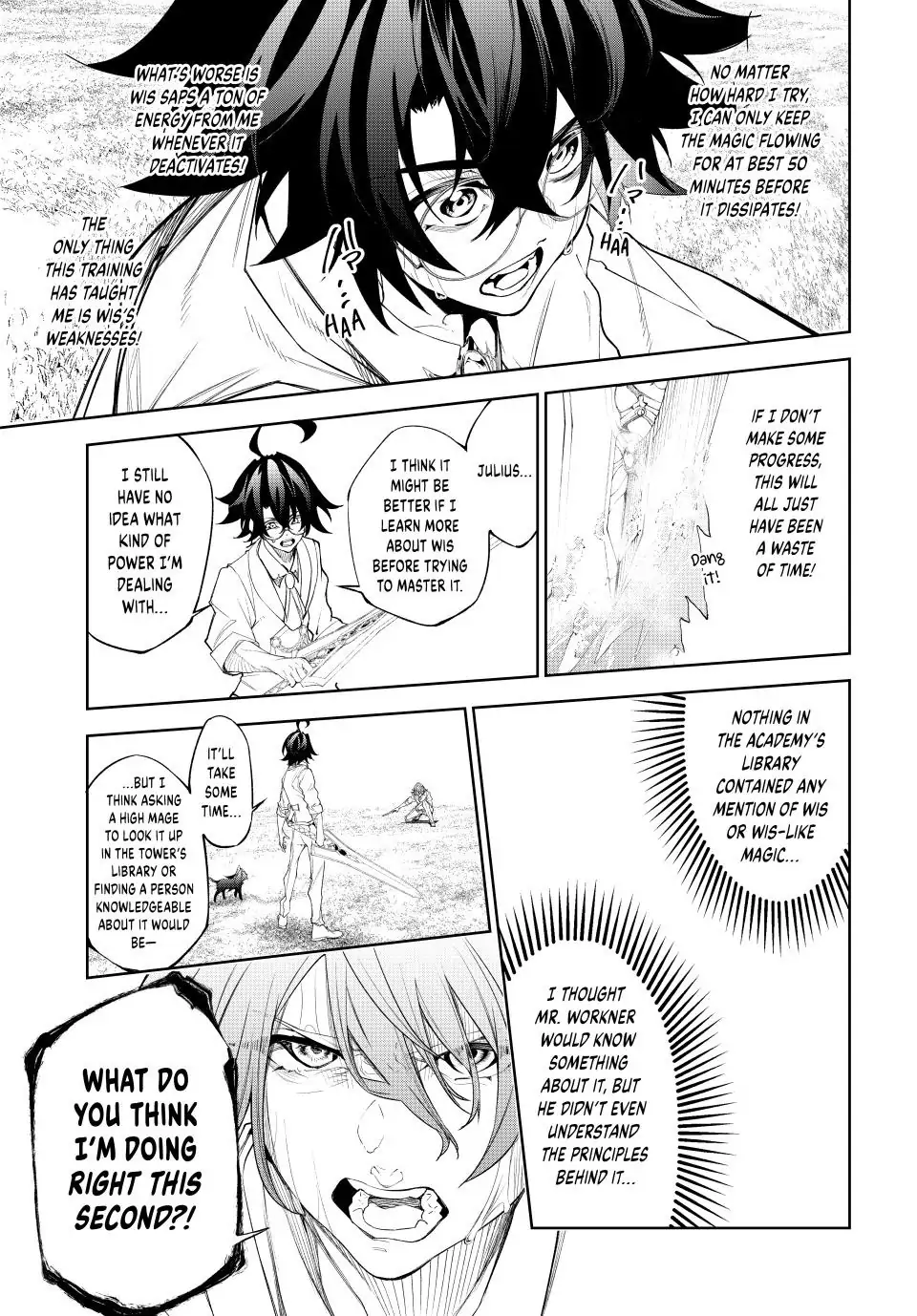 Read Wistoria_ Wand and Sword ENGLISH Manga Online