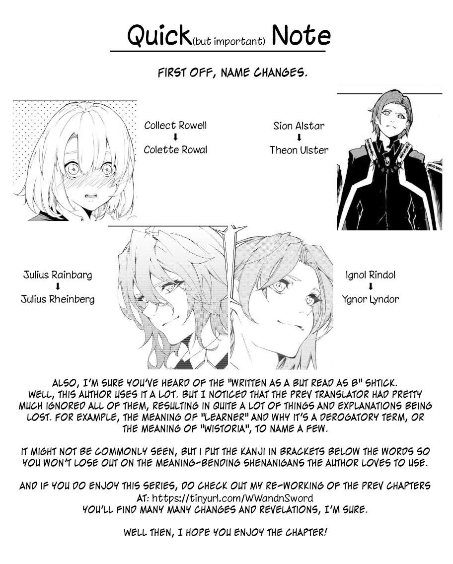 Read Wistoria_ Wand and Sword ENGLISH Manga Online