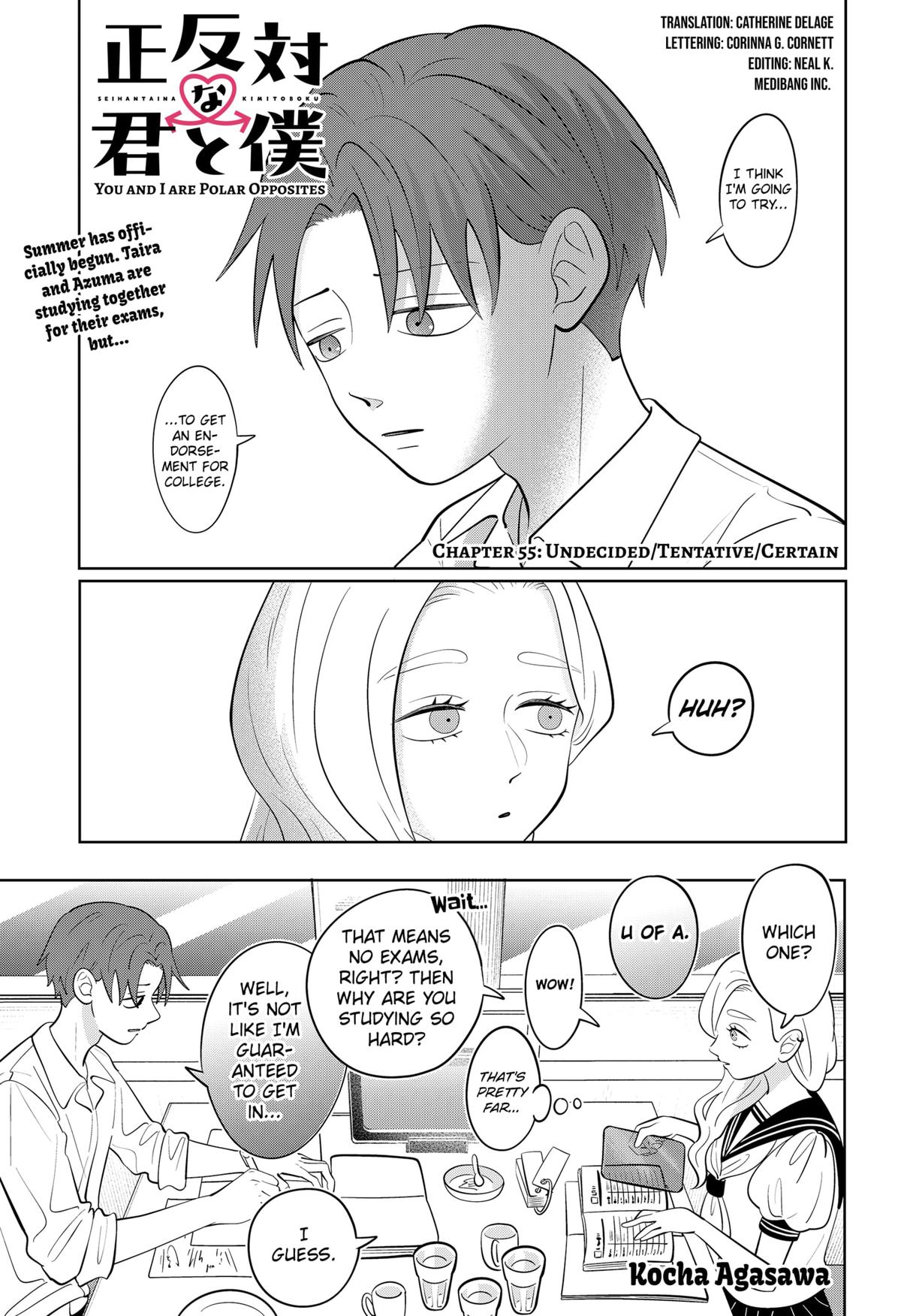 Read You and I Are Polar Opposites ENGLISH Manga Online