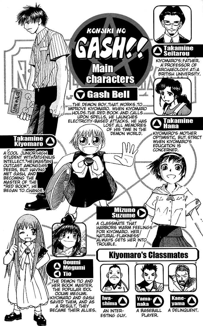 Read Zatch Bell! ENGLISH Manga Online