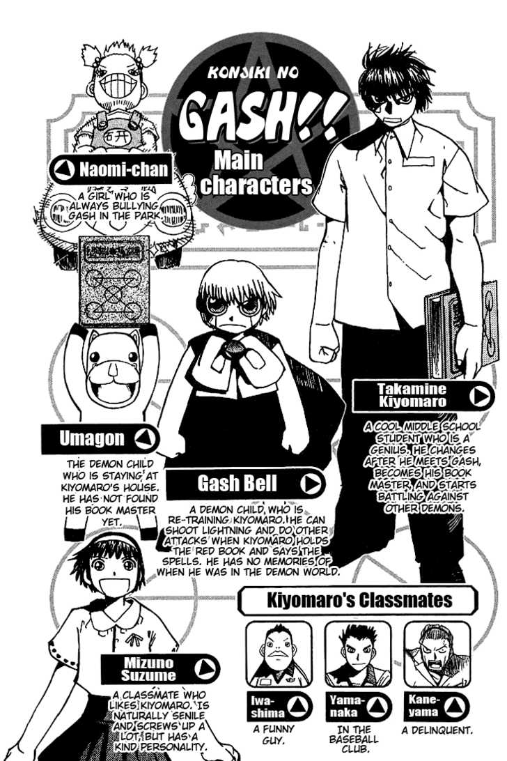 Read Zatch Bell! ENGLISH Manga Online