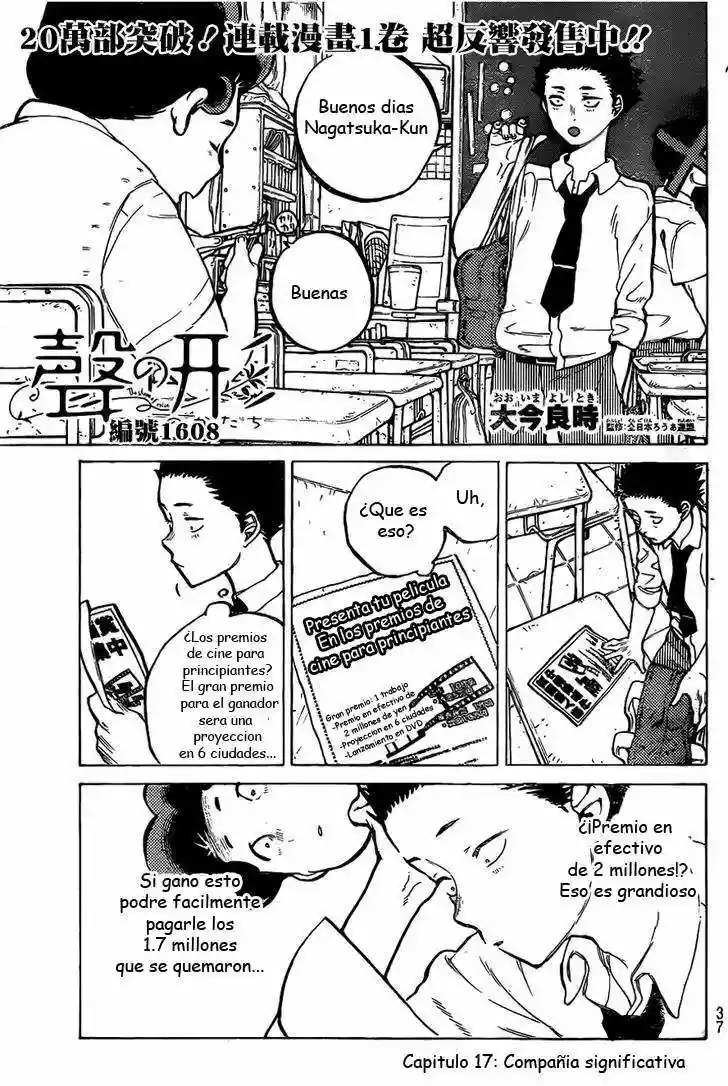 Read A Silent Voice Español Manga Online