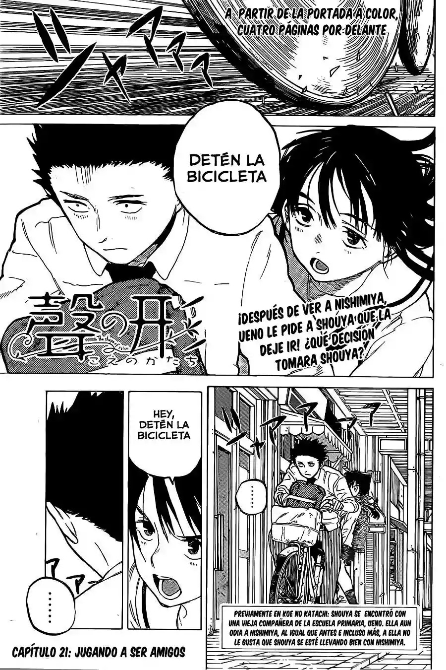 Read A Silent Voice Español Manga Online