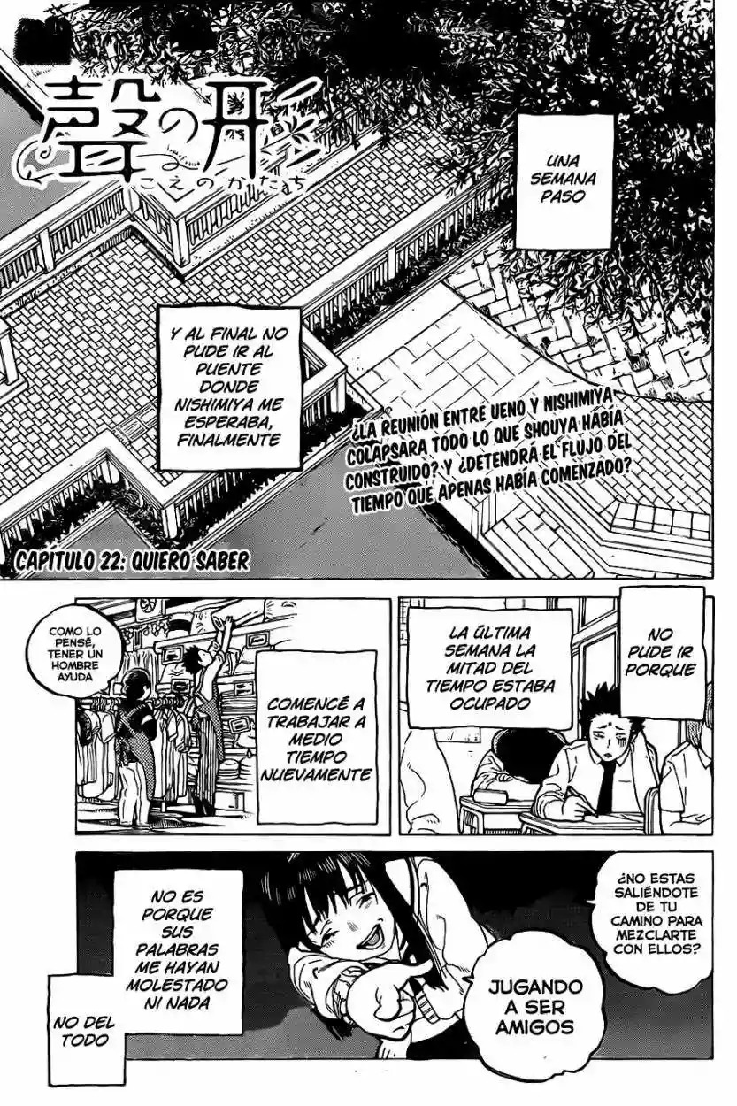 Read A Silent Voice Español Manga Online