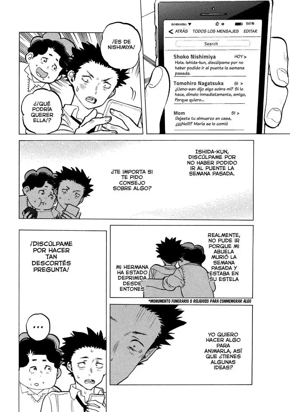 Read A Silent Voice Español Manga Online