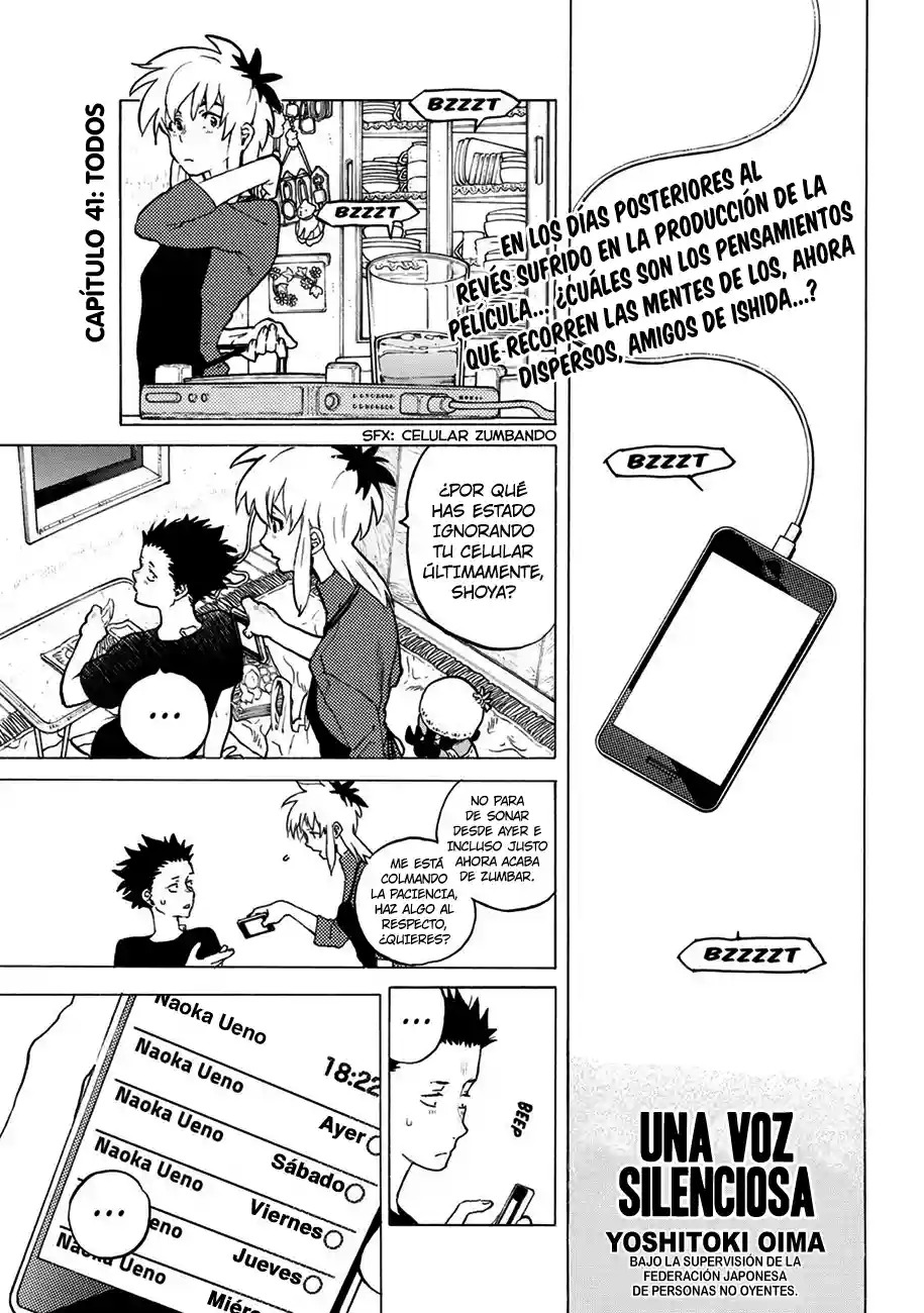Read A Silent Voice Español Manga Online
