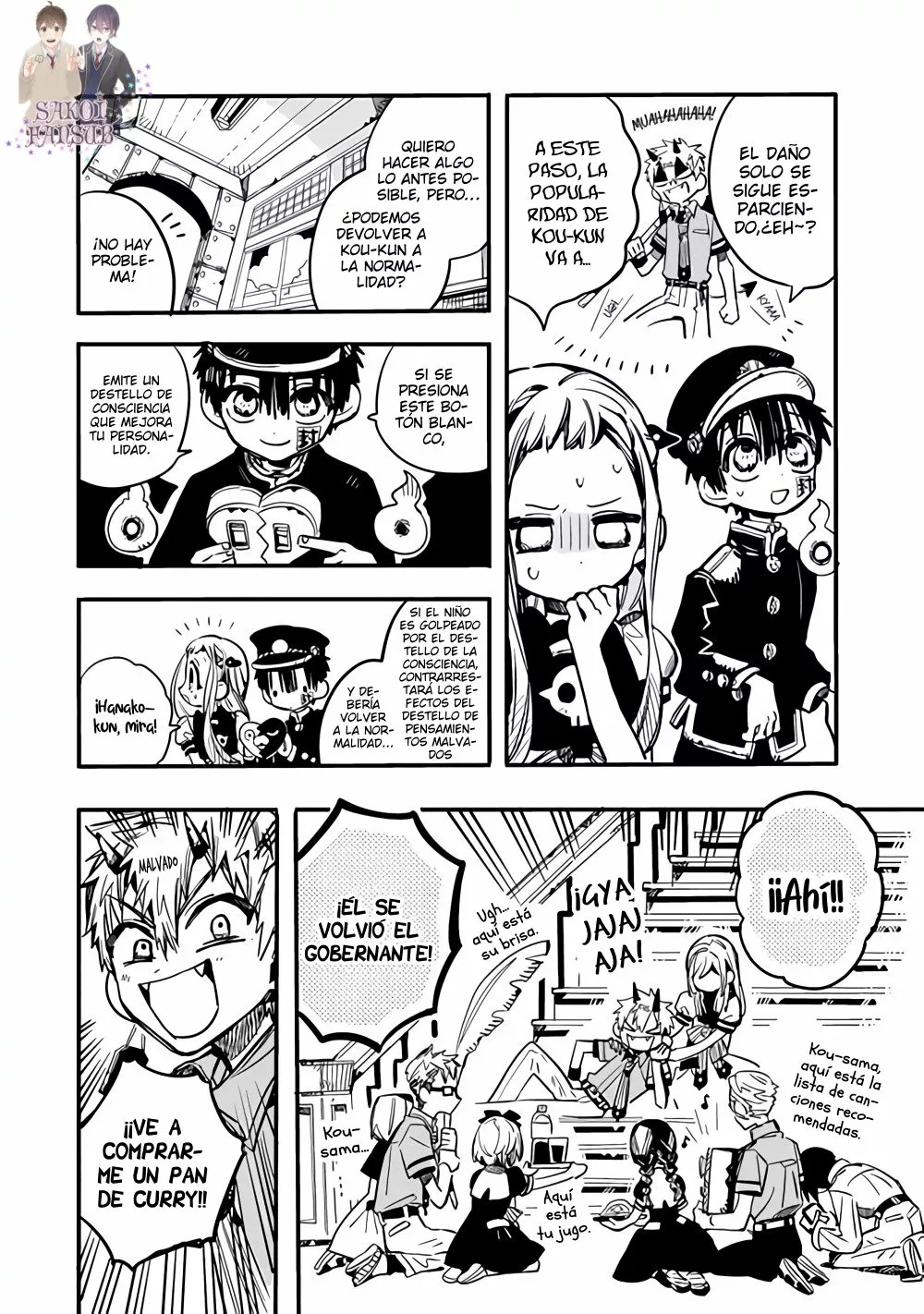 Read After-School Hanako-Kun Español Manga Online