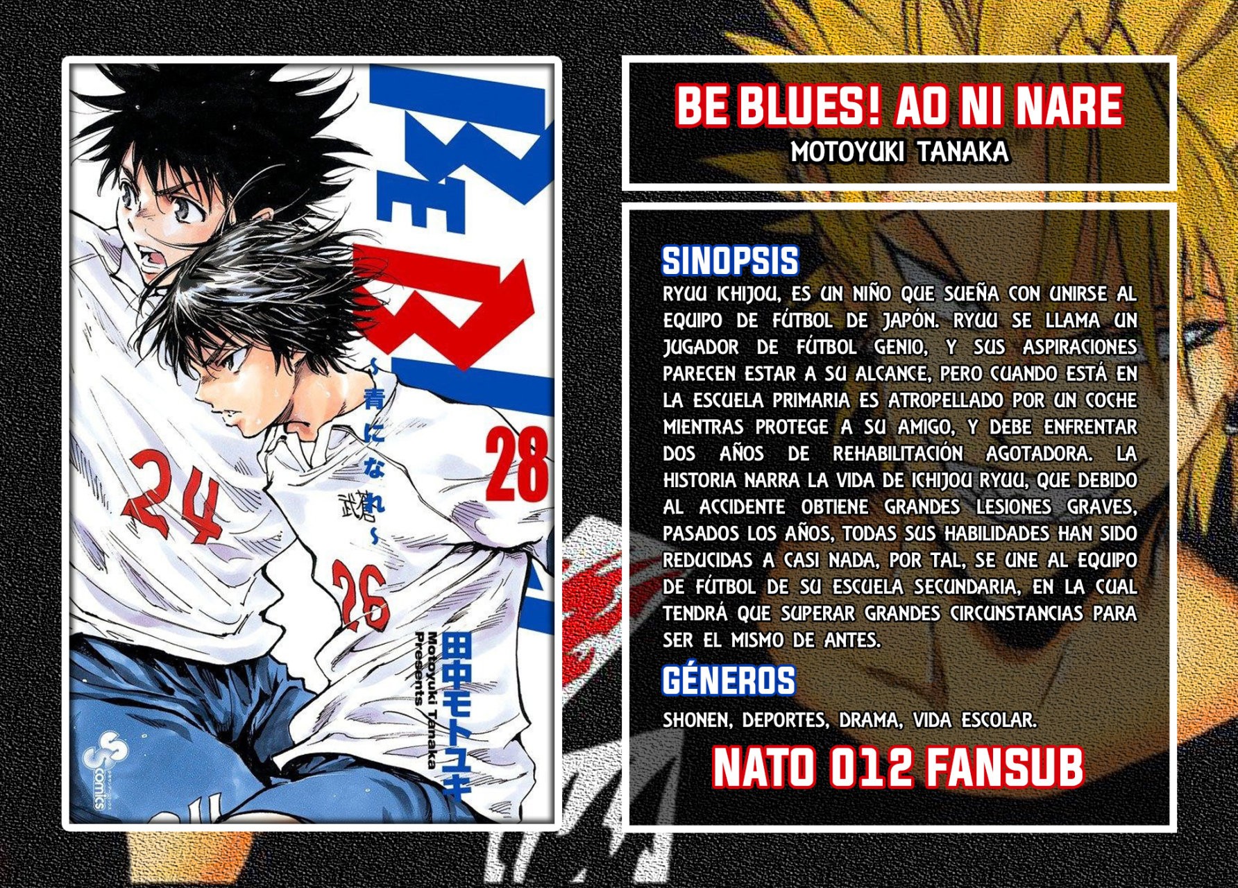 Read Ao ashi Español Manga Online