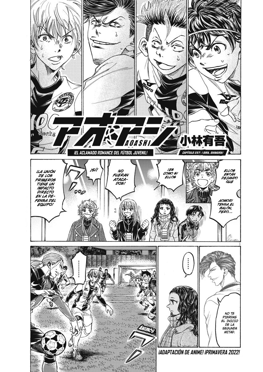 Read Ao ashi Español Manga Online
