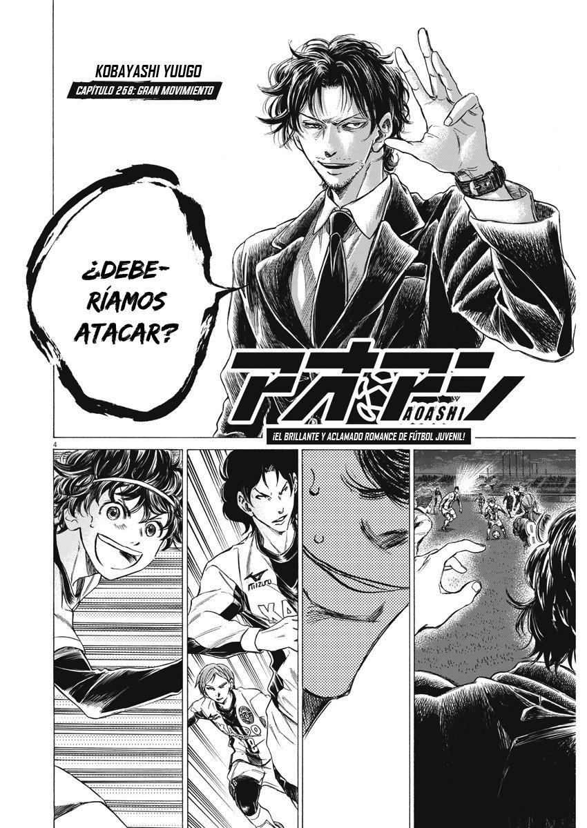 Read Ao ashi Español Manga Online