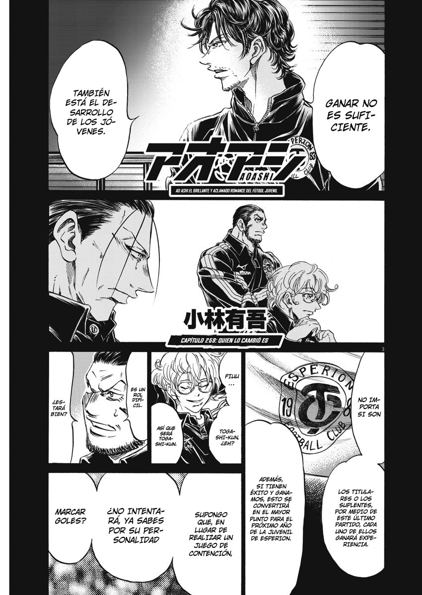 Read Ao ashi Español Manga Online