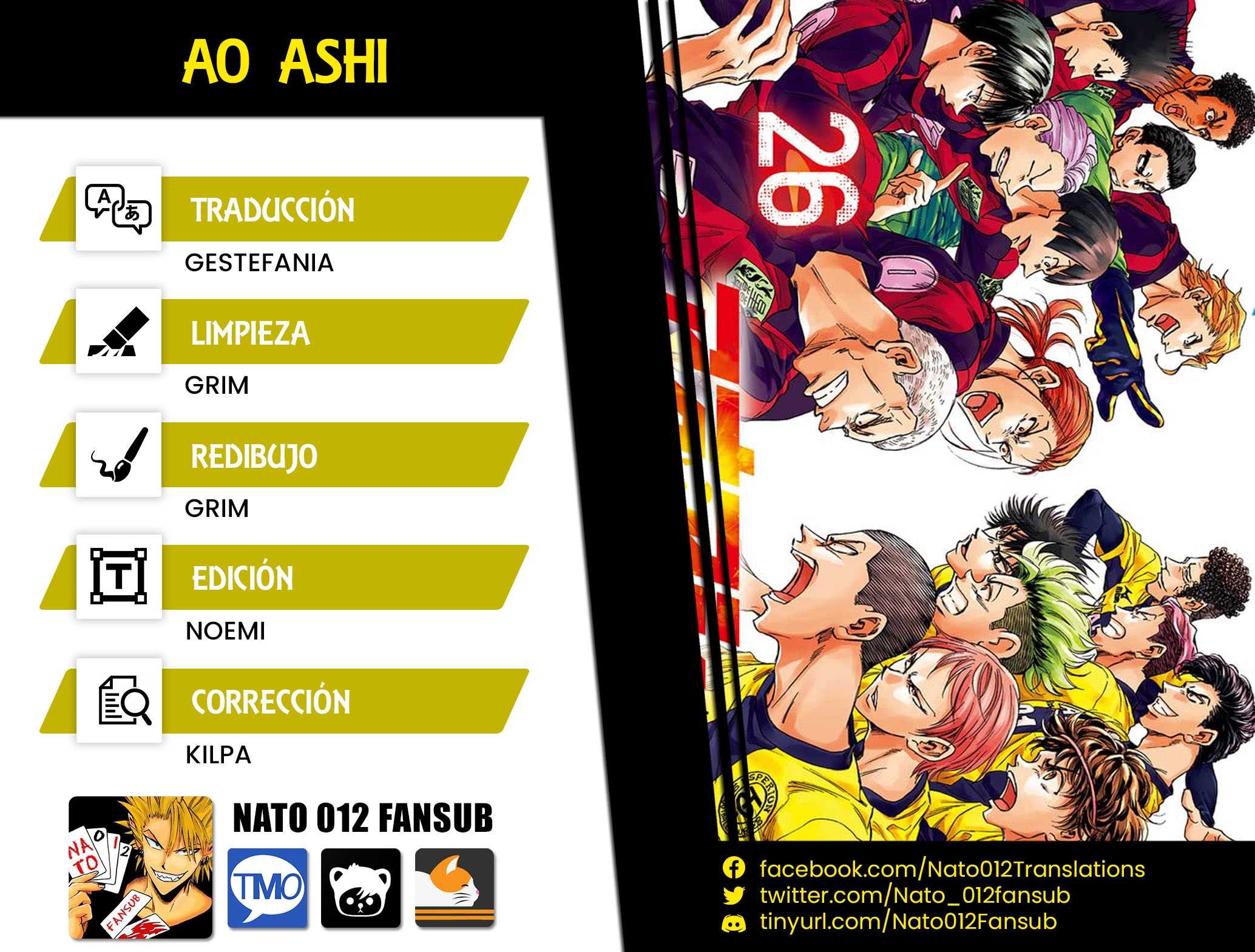 Read Ao ashi Español Manga Online