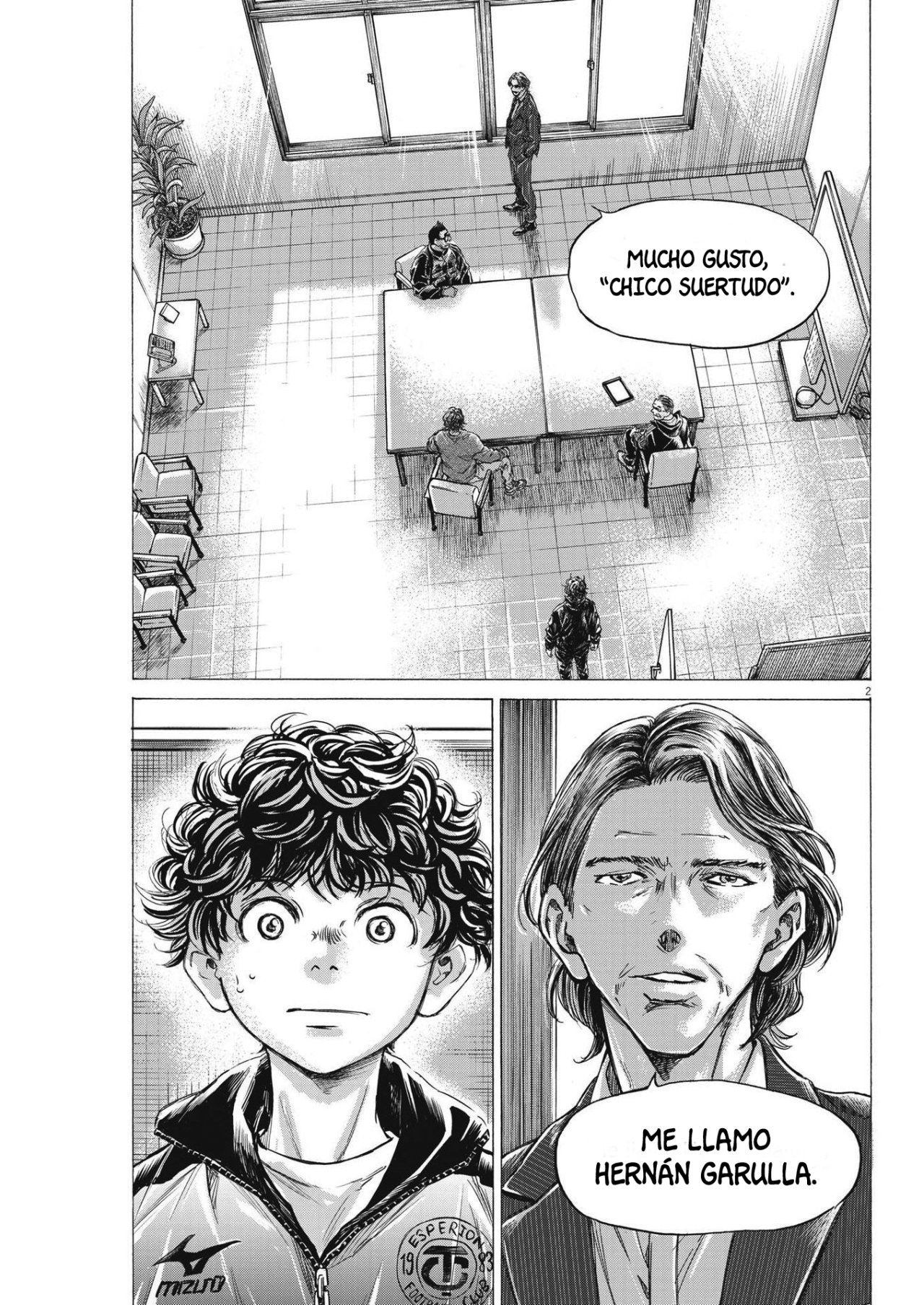 Read Ao ashi Español Manga Online