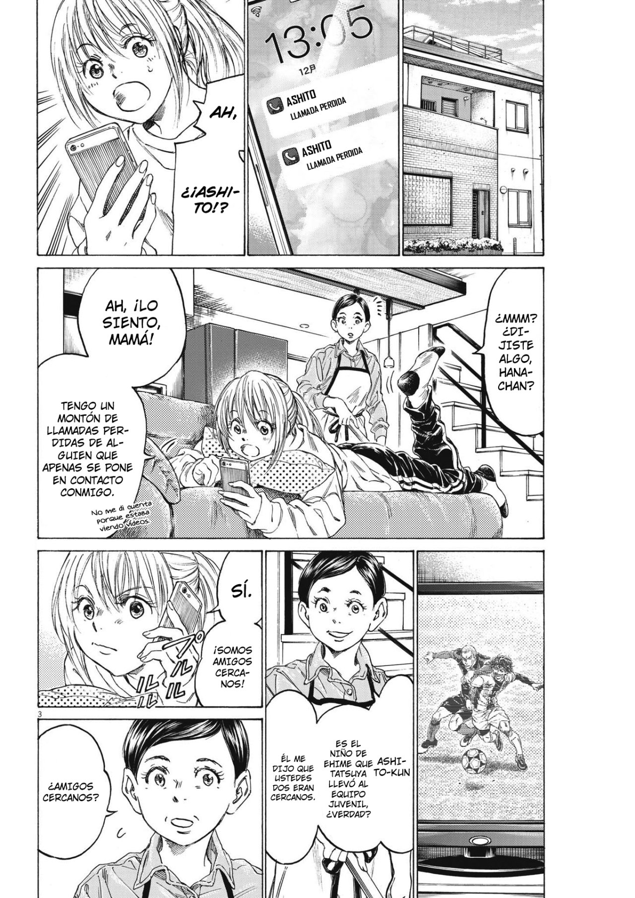 Read Ao ashi Español Manga Online