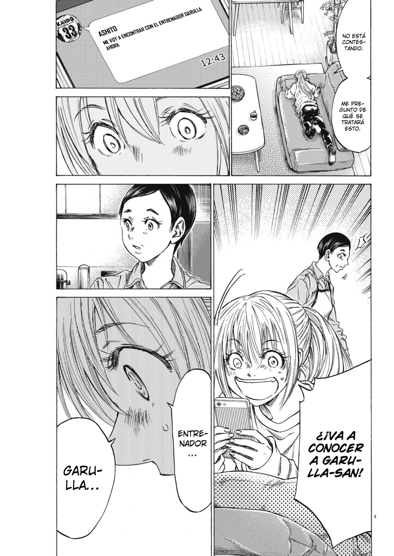 Read Ao ashi Español Manga Online