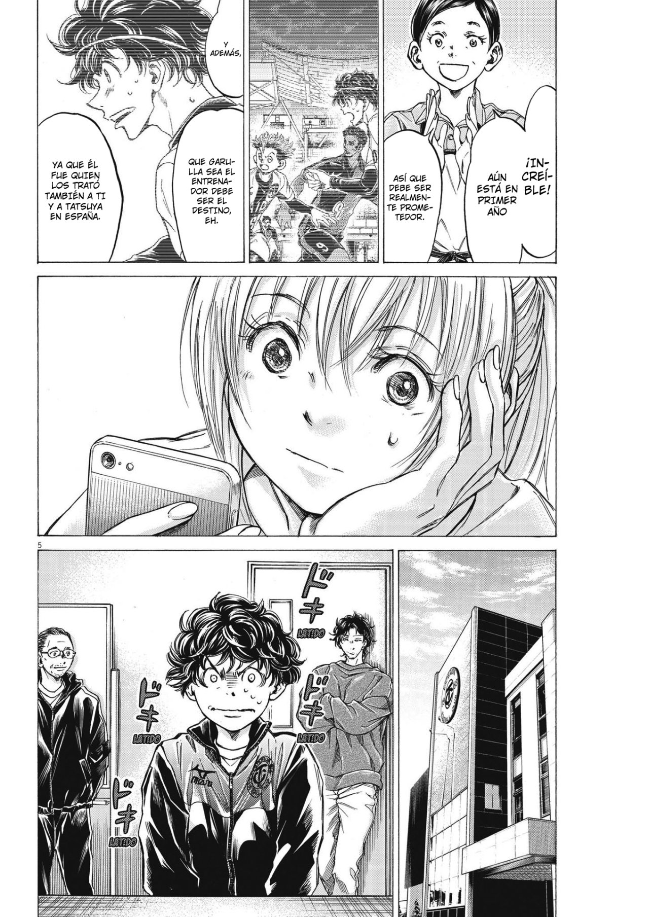 Read Ao ashi Español Manga Online