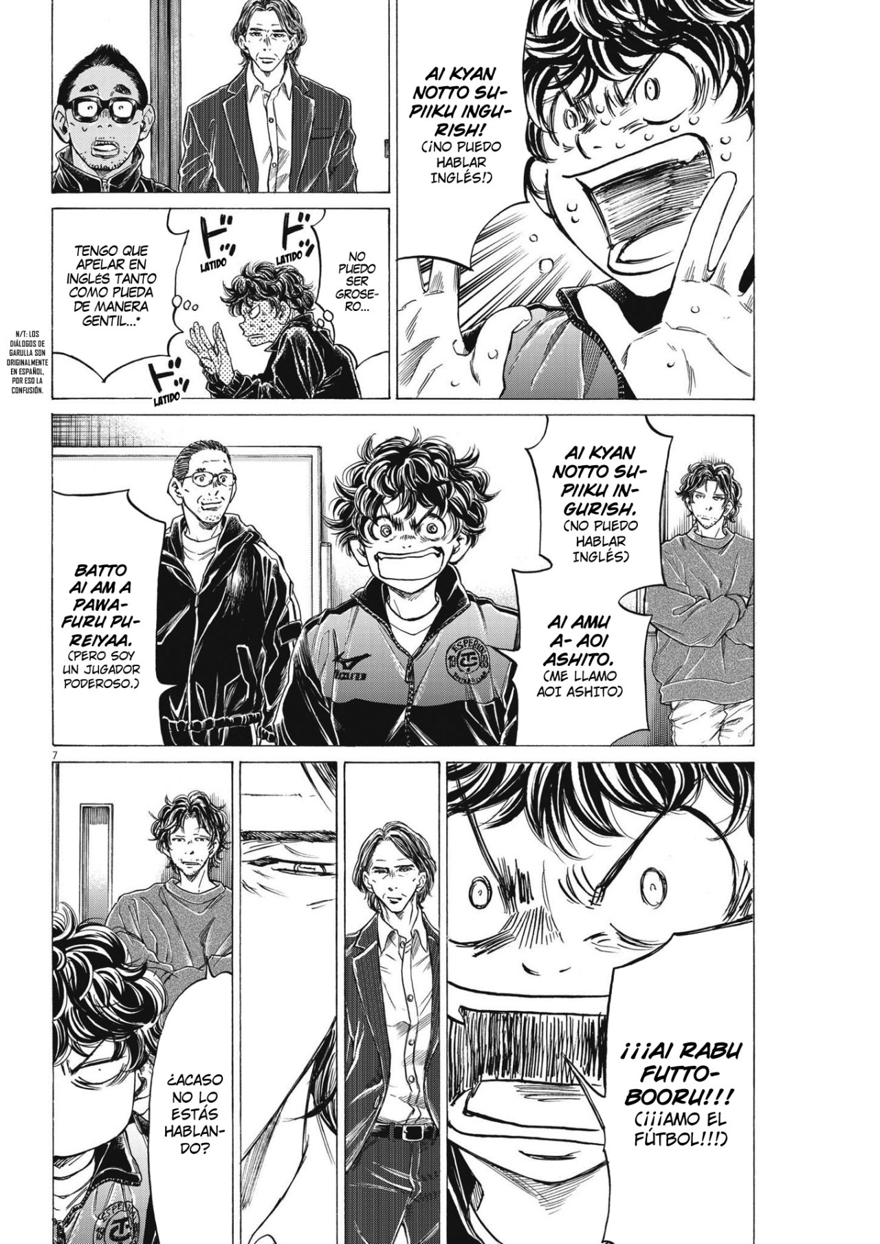 Read Ao ashi Español Manga Online