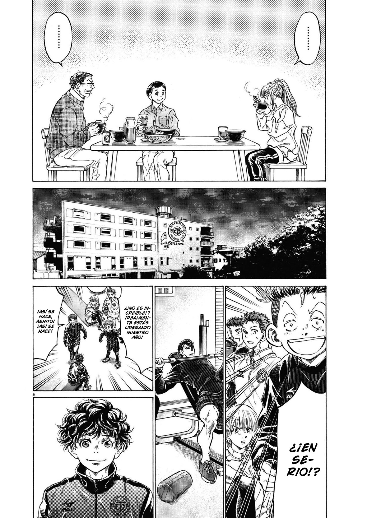 Read Ao ashi Español Manga Online