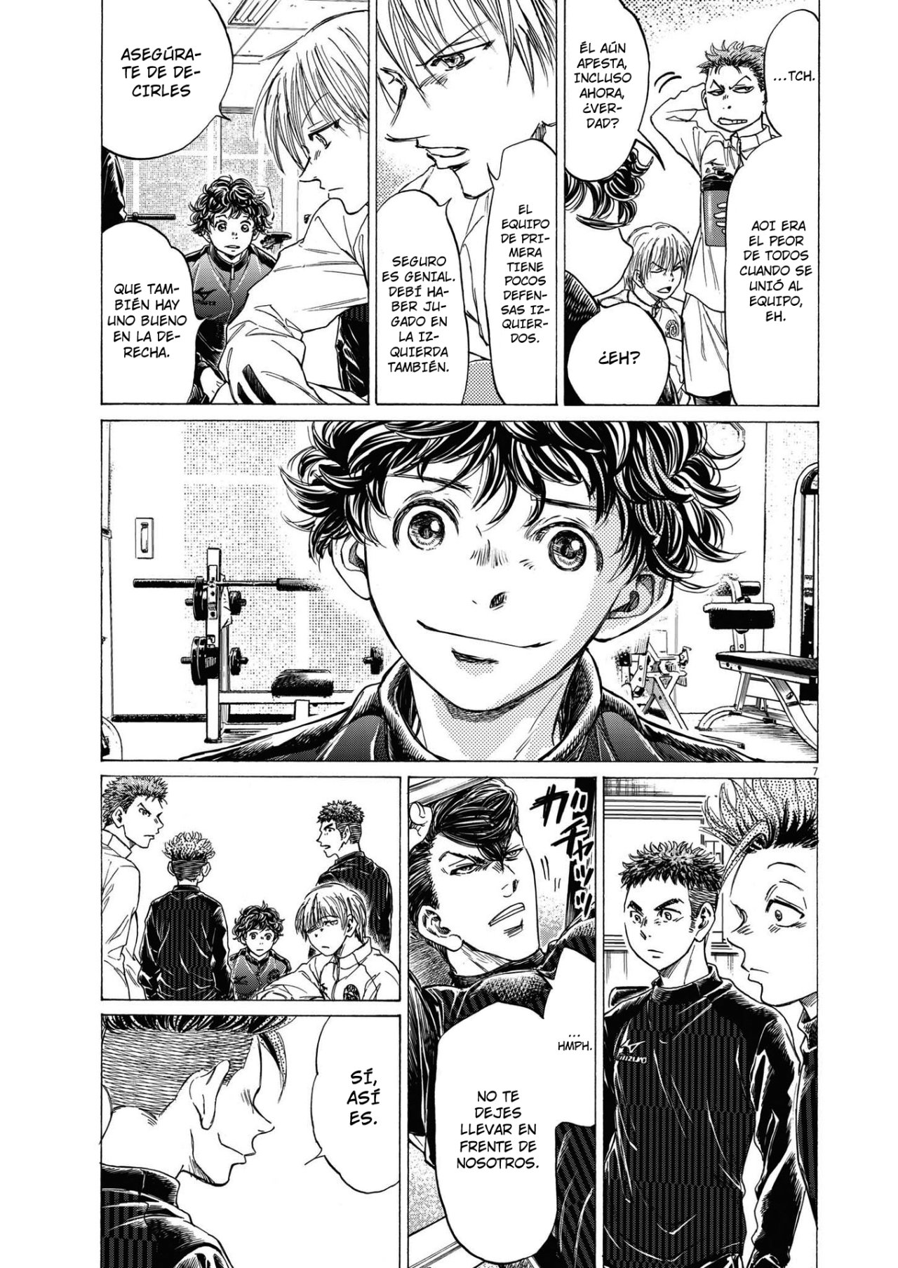 Read Ao ashi Español Manga Online