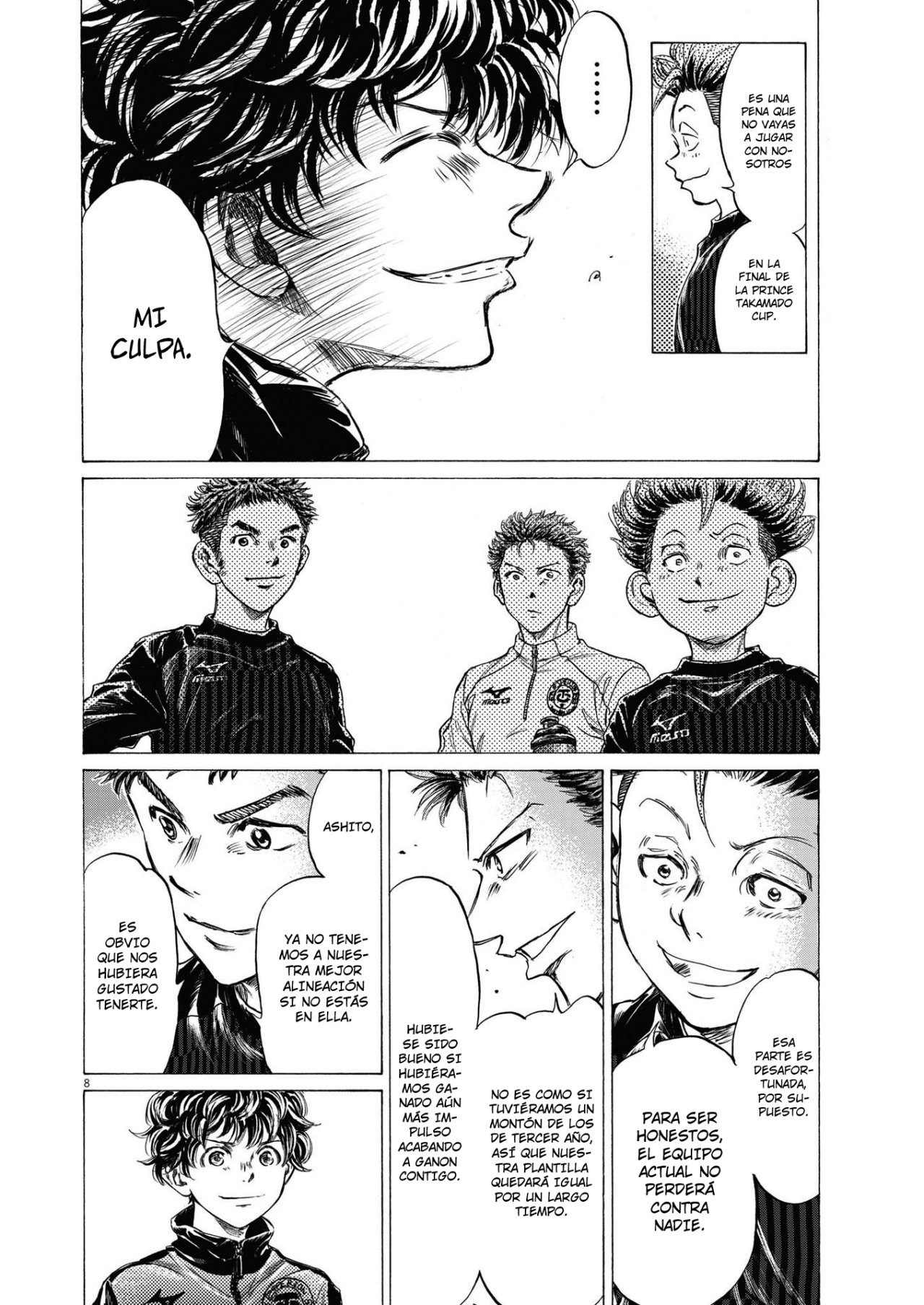 Read Ao ashi Español Manga Online