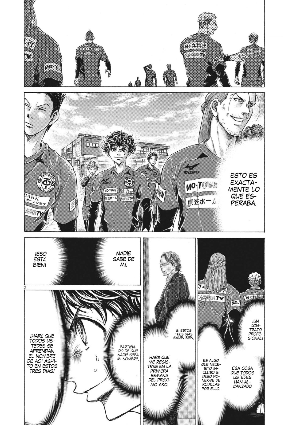 Read Ao ashi Español Manga Online