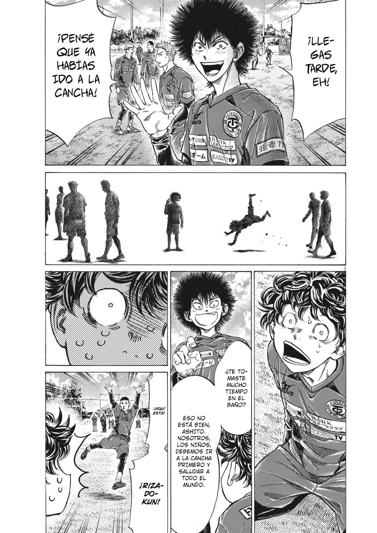 Read Ao ashi Español Manga Online