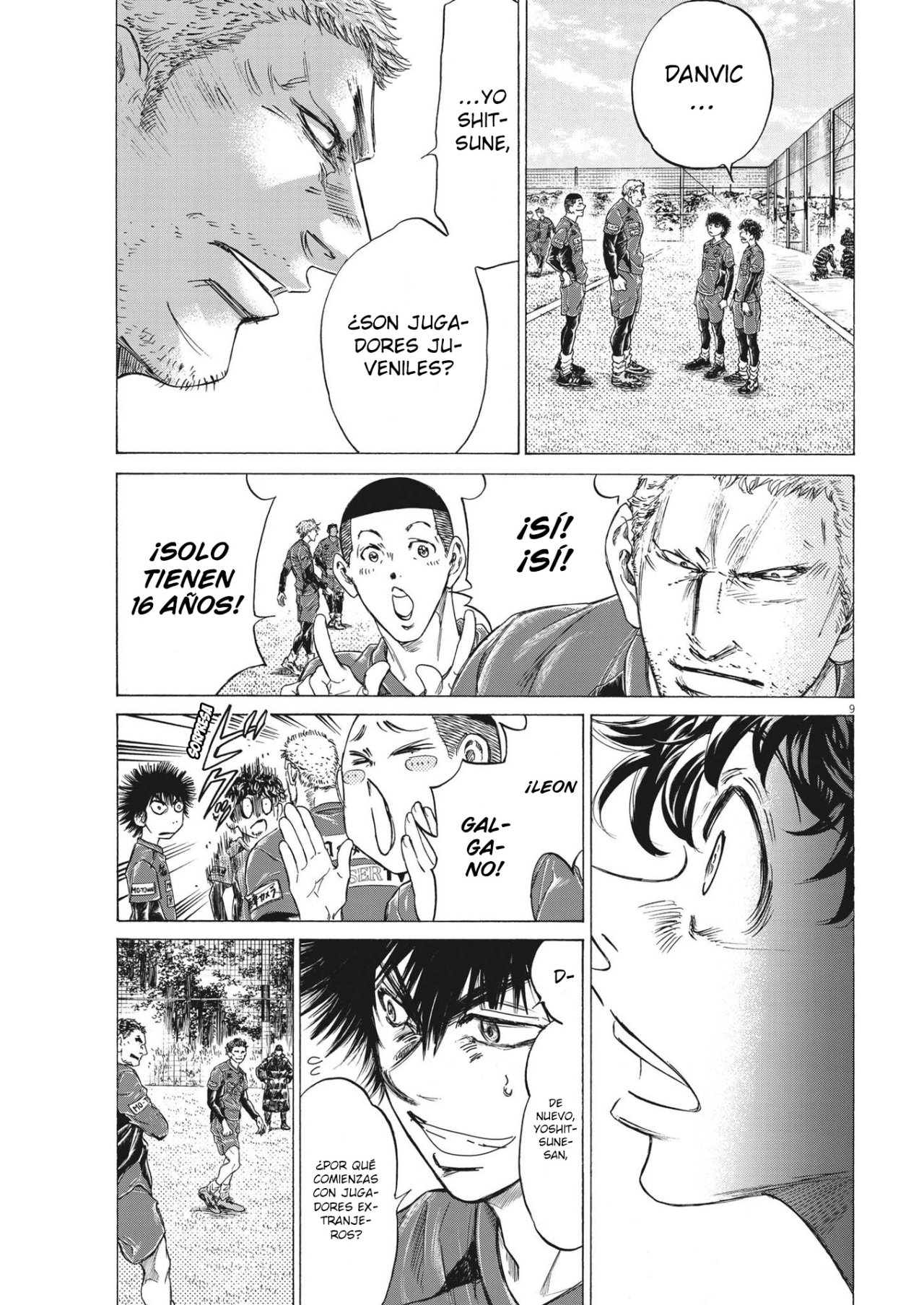 Read Ao ashi Español Manga Online