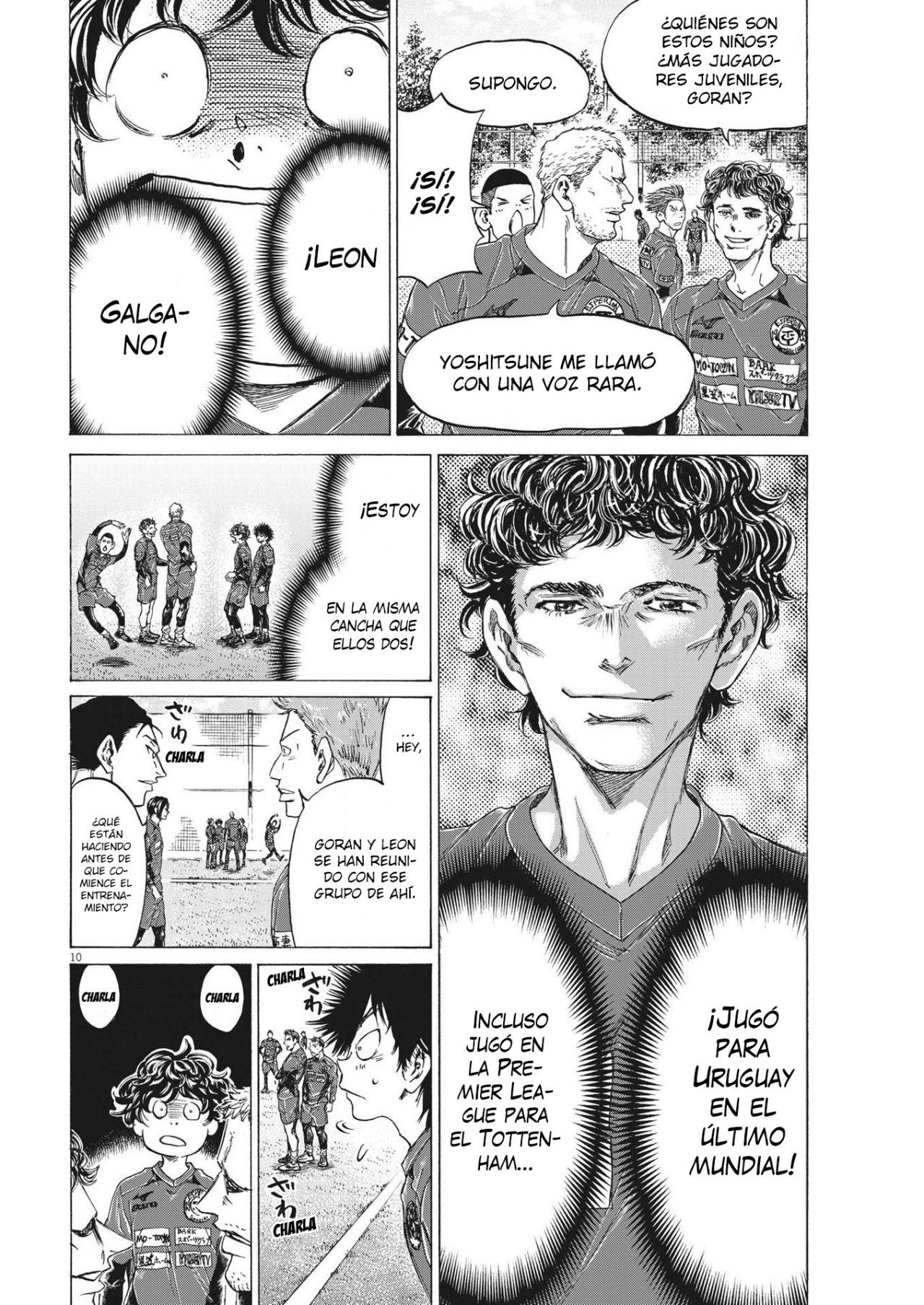 Read Ao ashi Español Manga Online