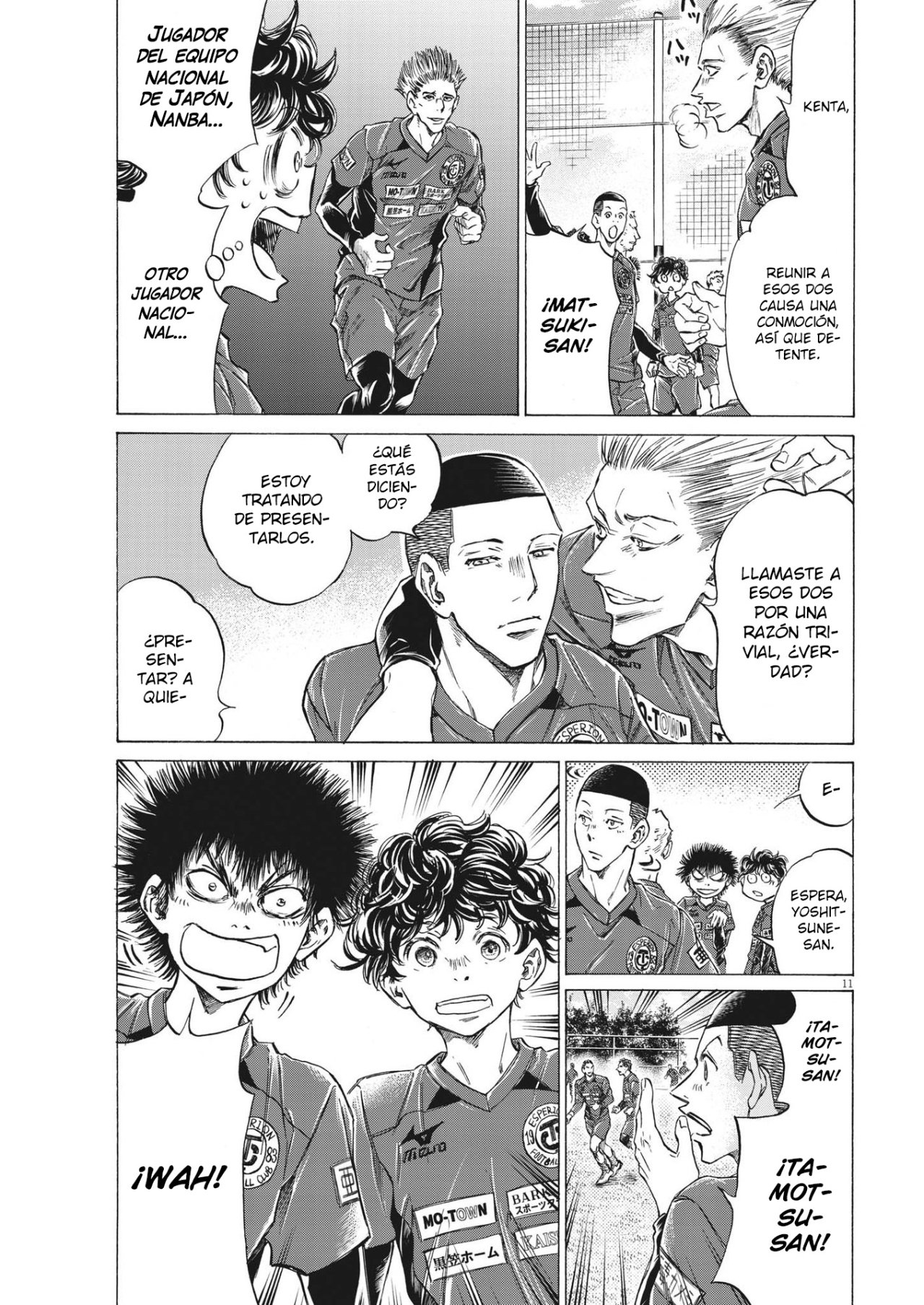 Read Ao ashi Español Manga Online