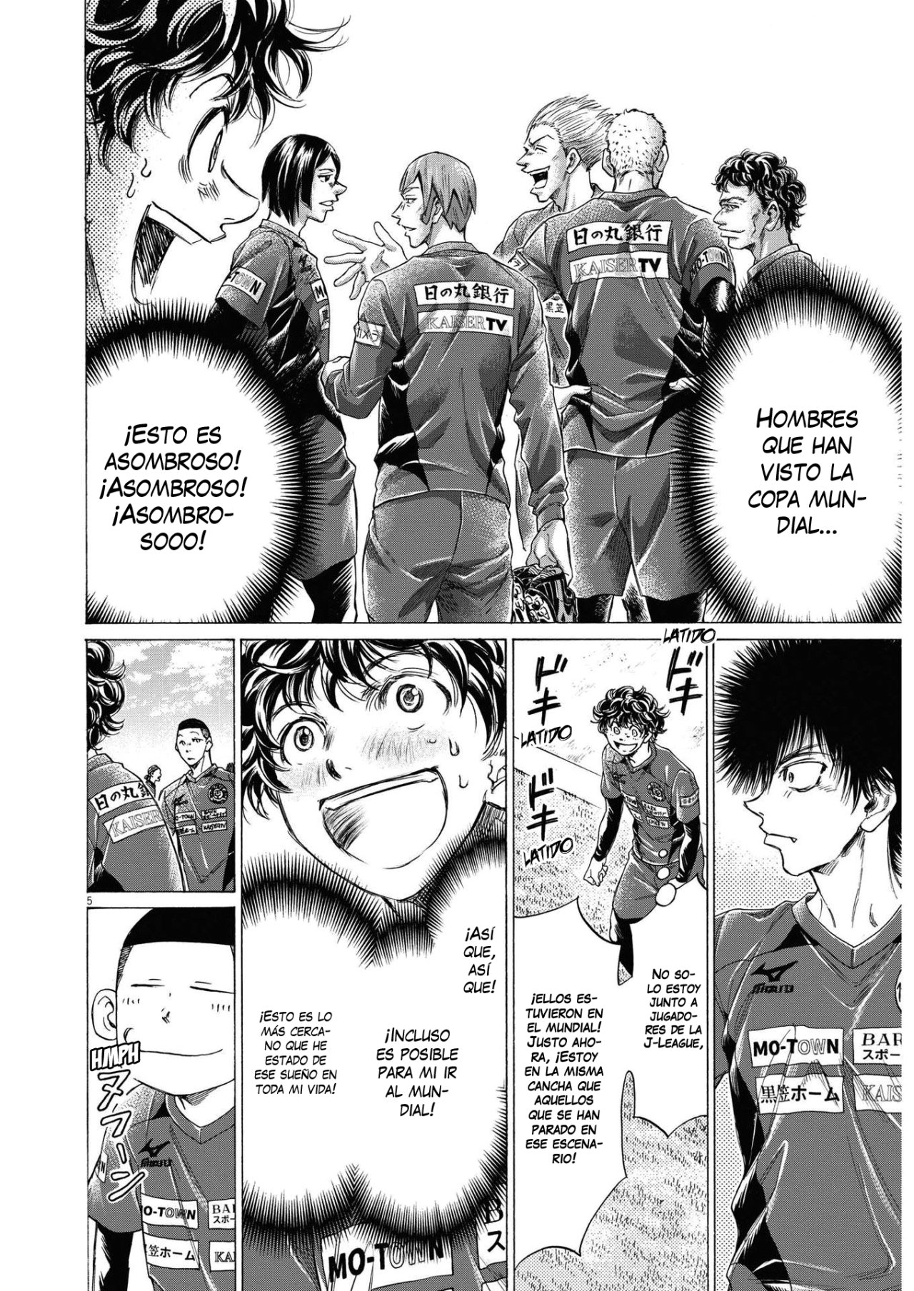 Read Ao ashi Español Manga Online