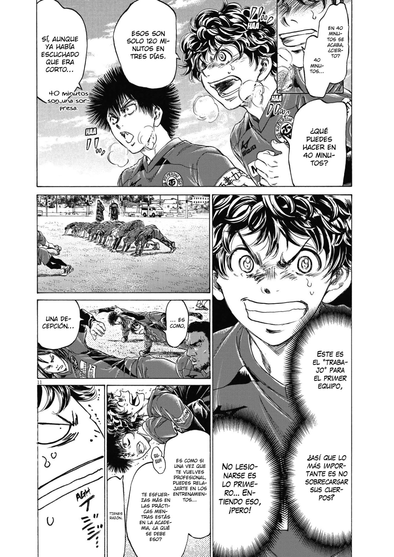 Read Ao ashi Español Manga Online