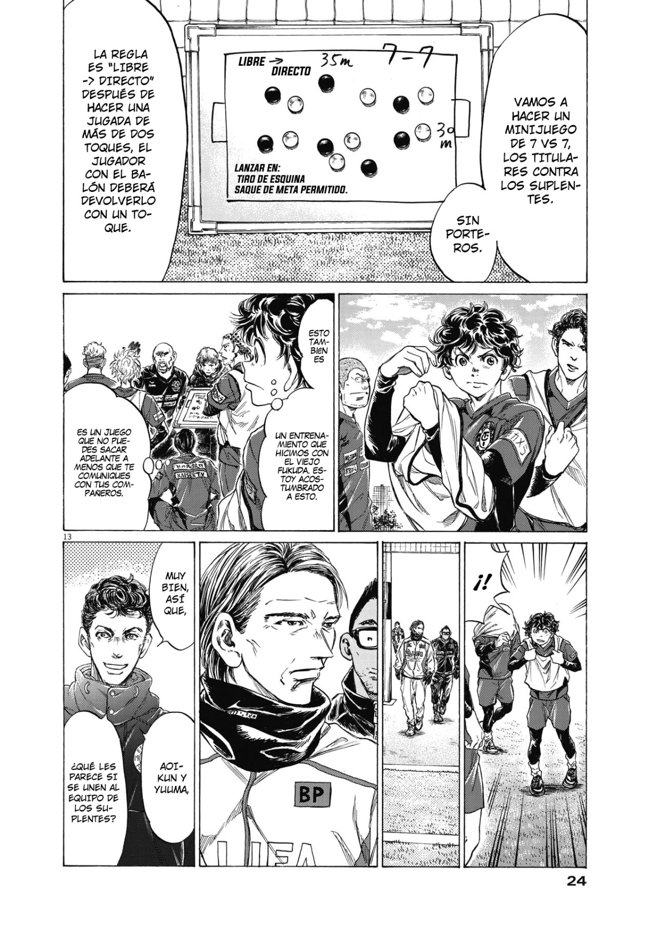 Read Ao ashi Español Manga Online