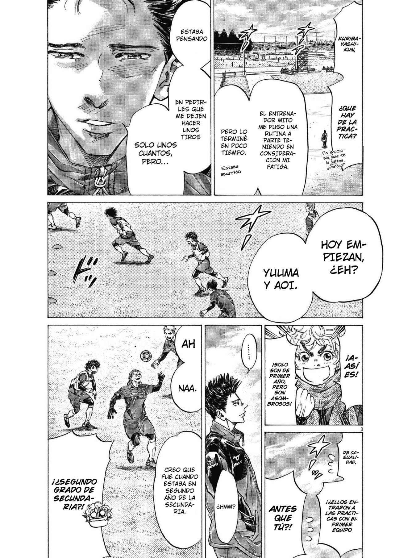 Read Ao ashi Español Manga Online