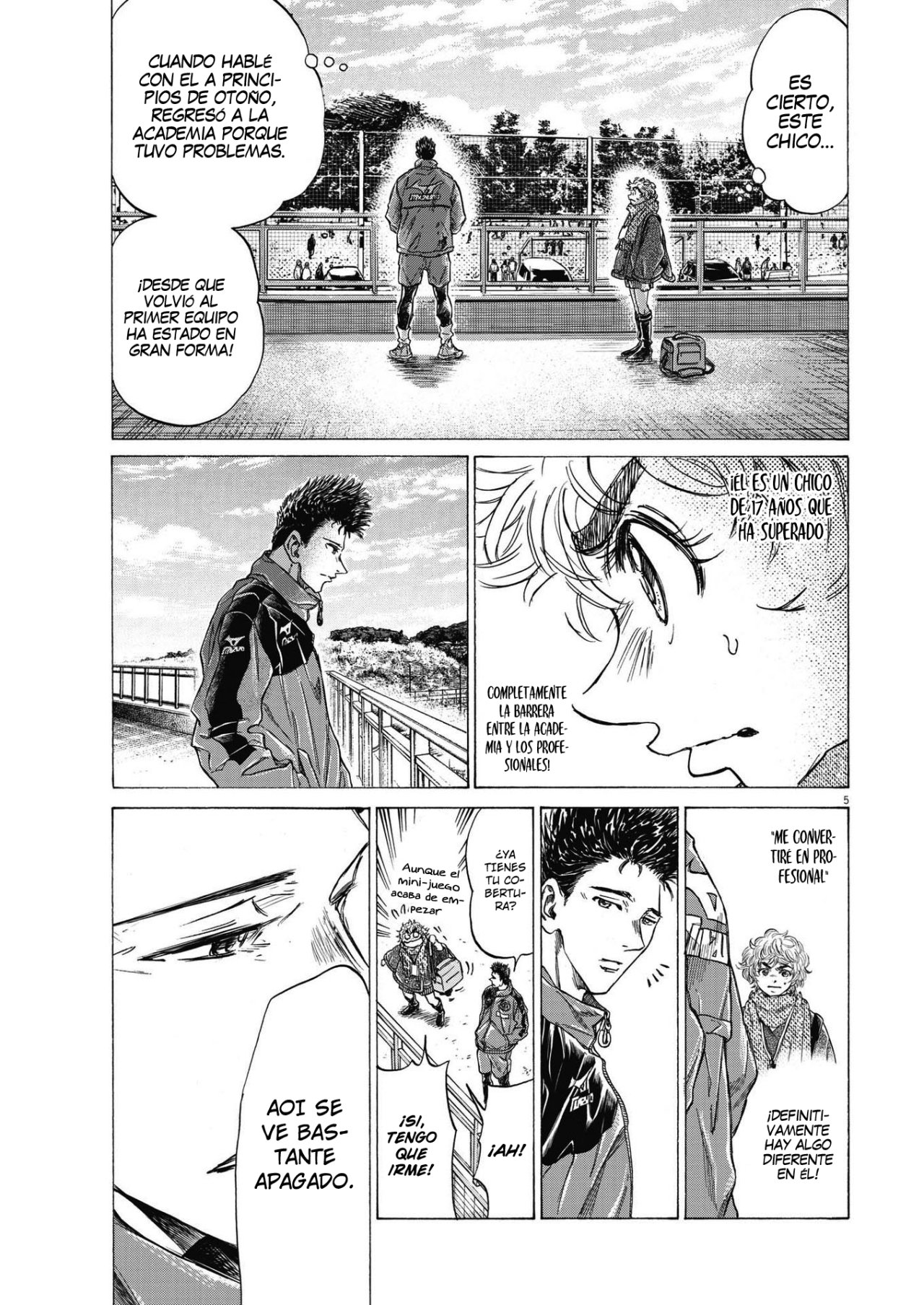 Read Ao ashi Español Manga Online