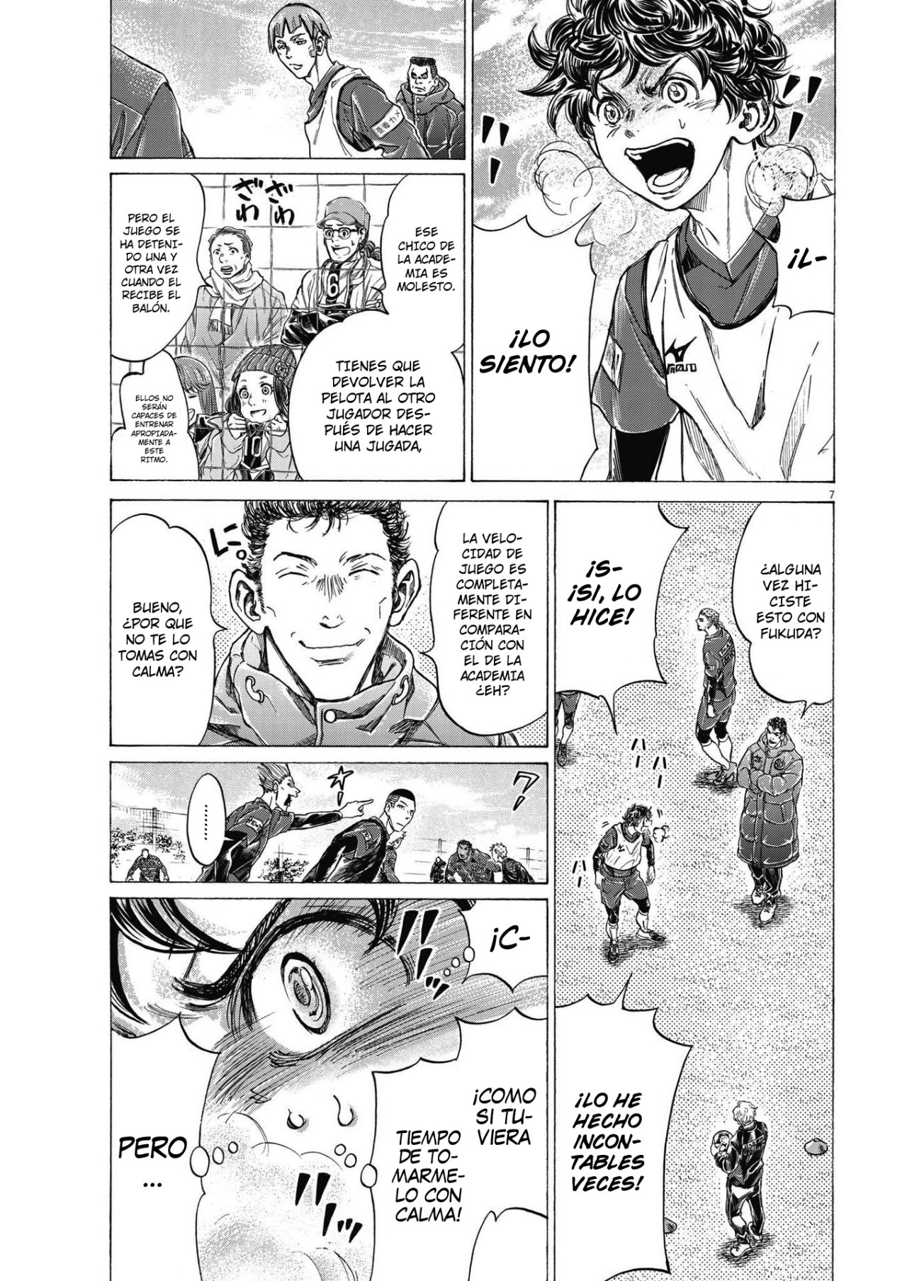 Read Ao ashi Español Manga Online