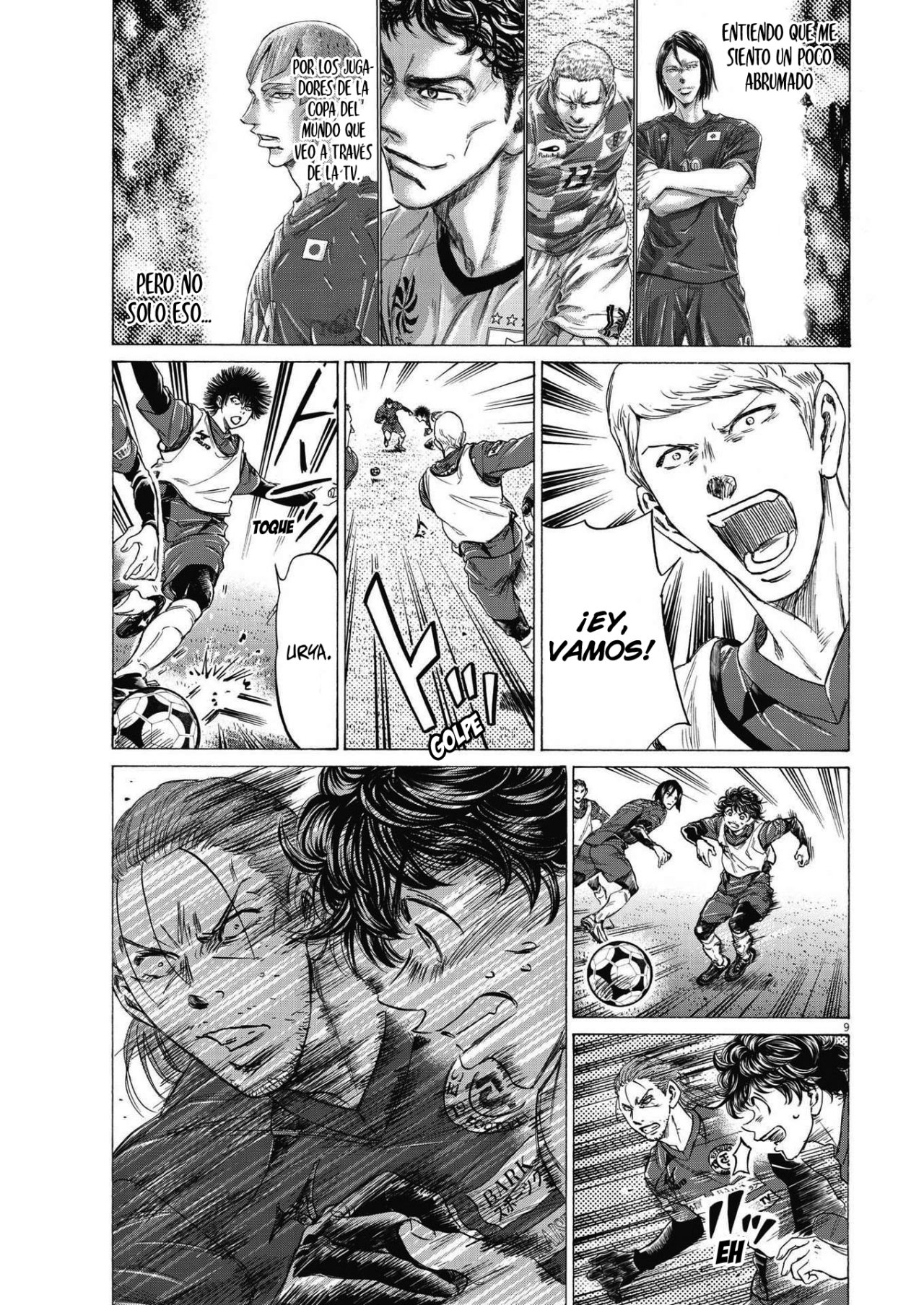 Read Ao ashi Español Manga Online