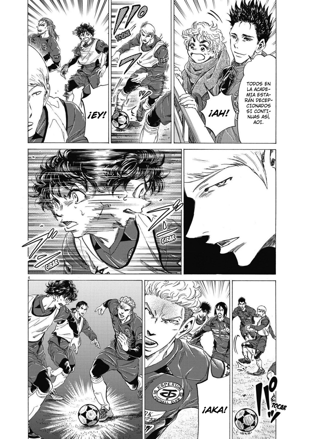 Read Ao ashi Español Manga Online